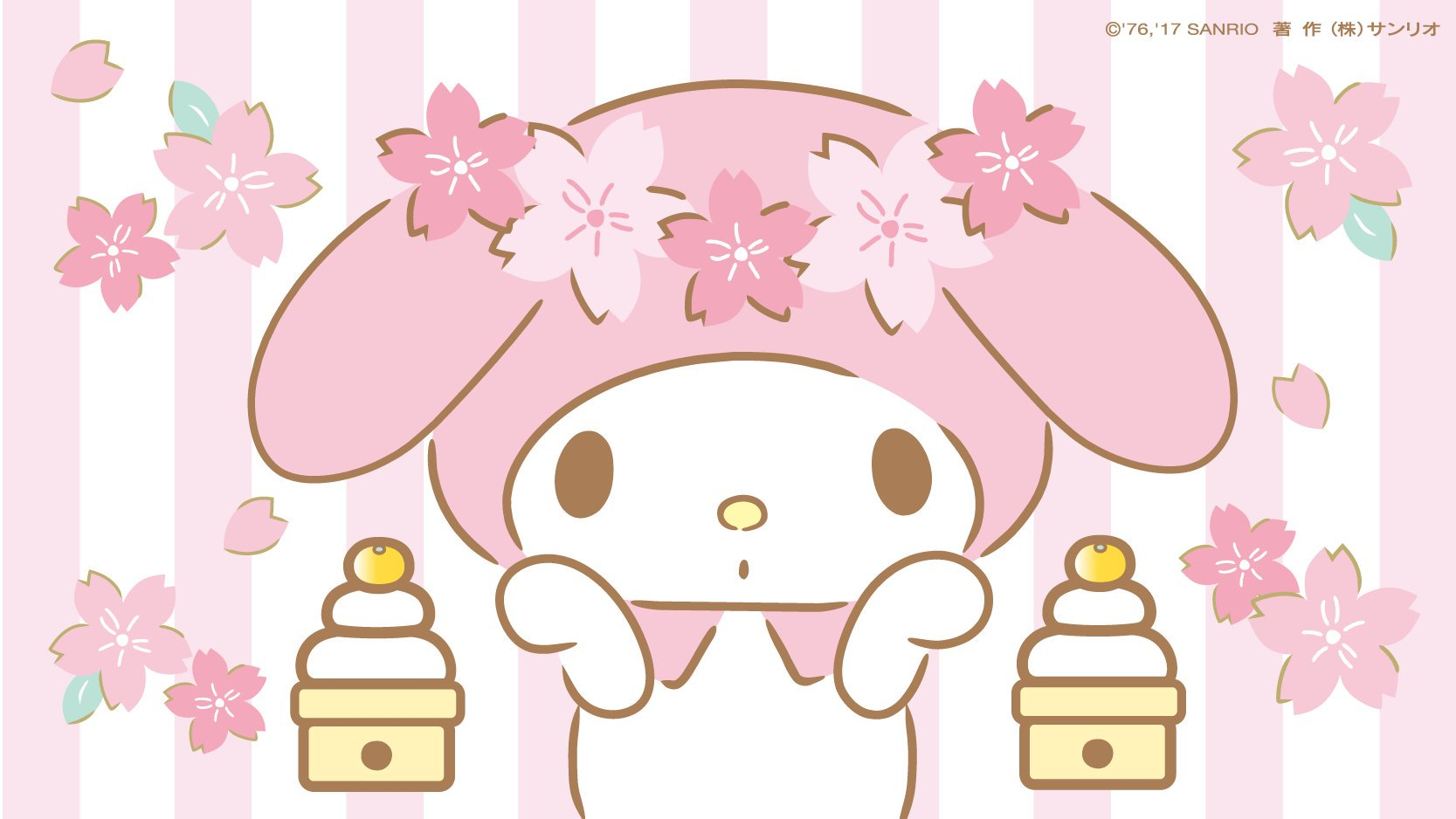 1670x940 My Melody. Hello kitty my melody, My melody wallpaper, Sanrio wallpaper, Desktop