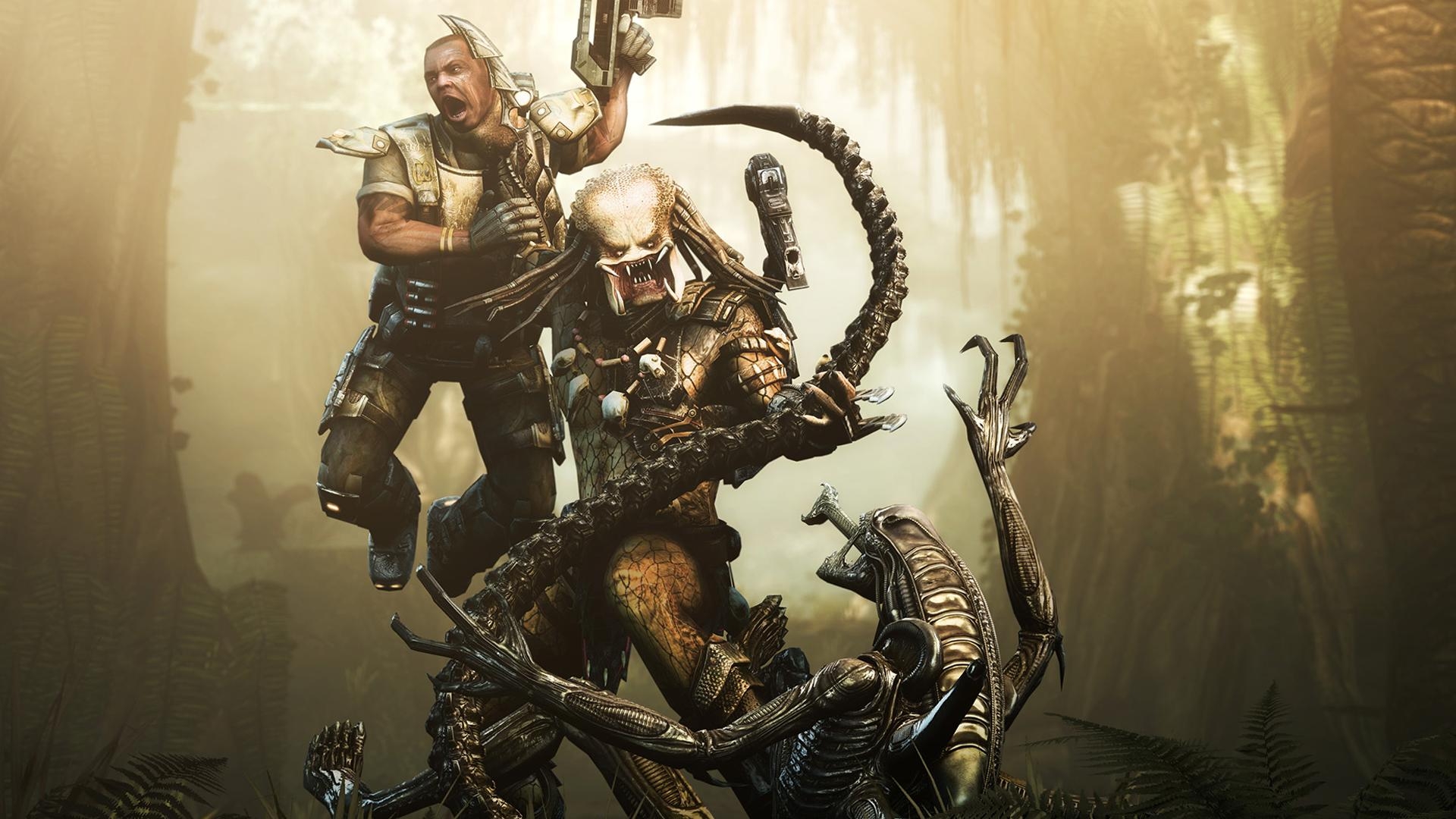 1920x1080 Free Download Aliens Vs Predator HD Wallpaper, Aliens Vs Predator, Desktop