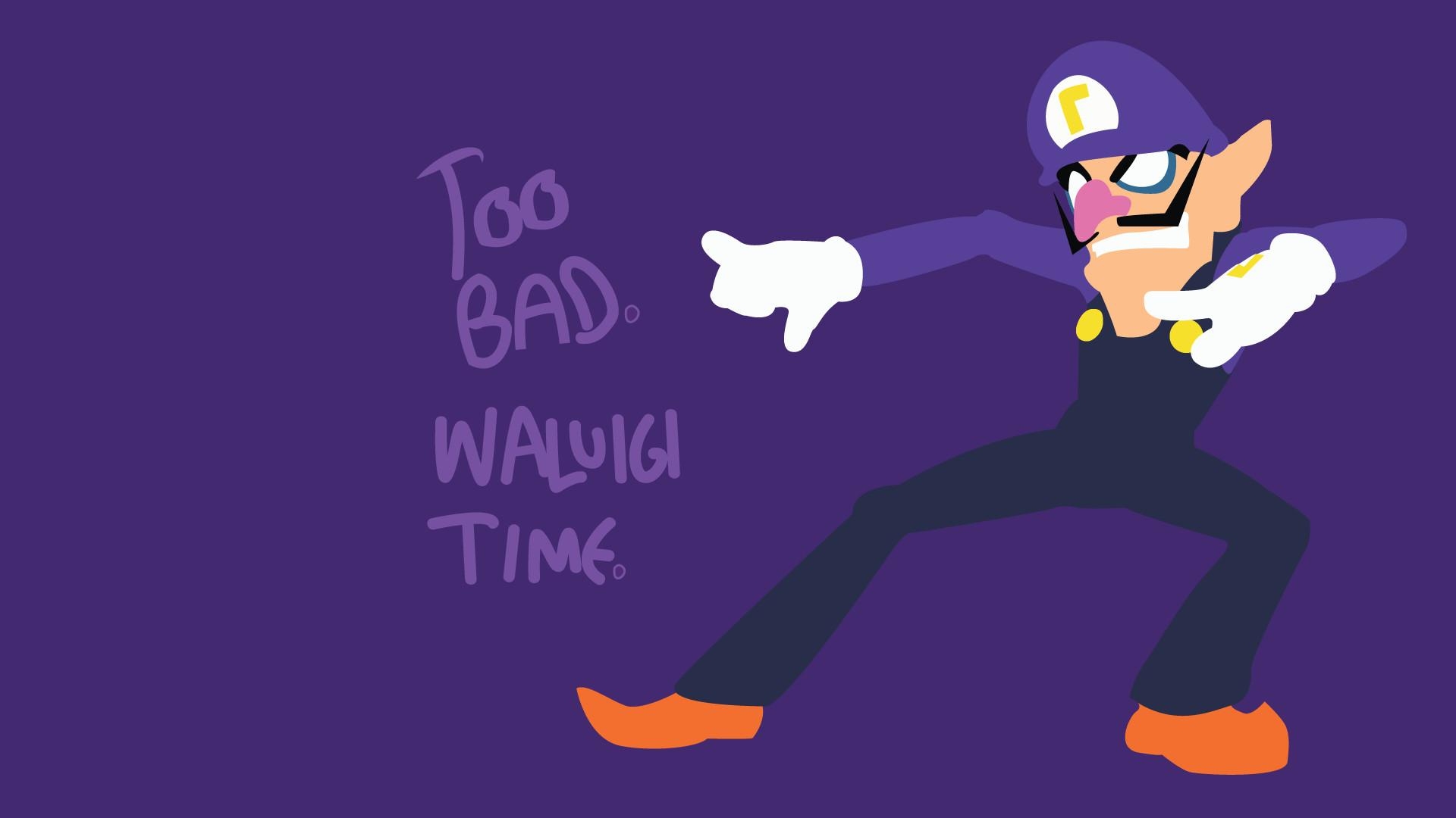 1920x1080 Waluigi Wallpaper, Desktop