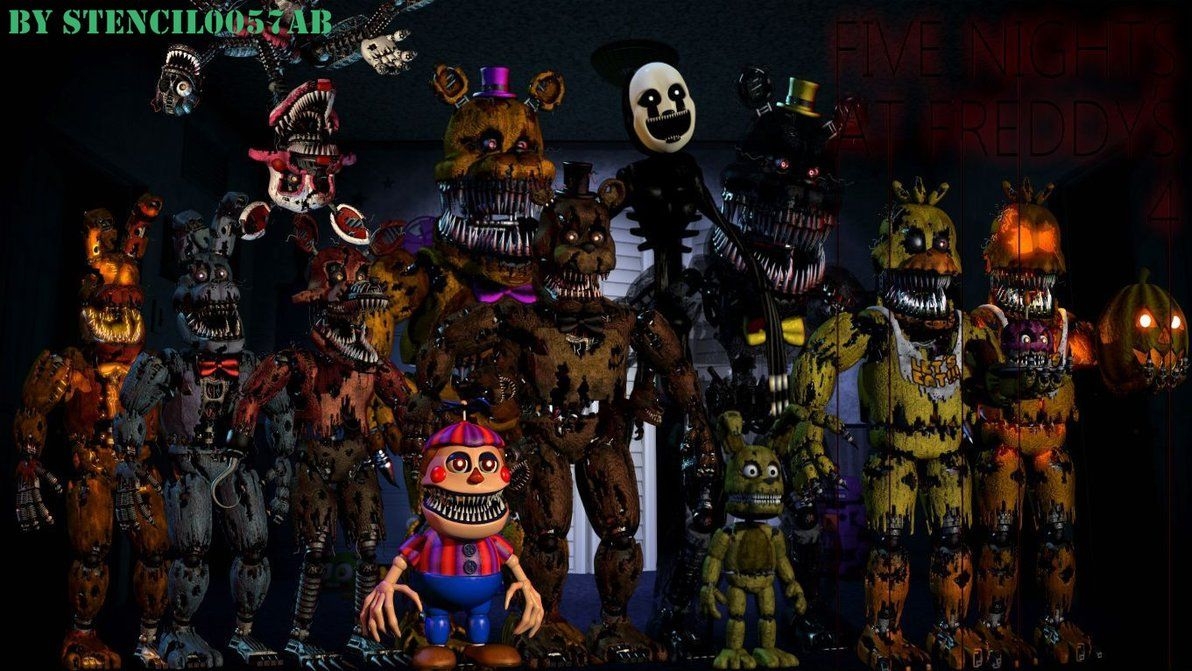 1200x680 Wallpaper Five Nights At Freddys Nights At Freddy's 4, Desktop