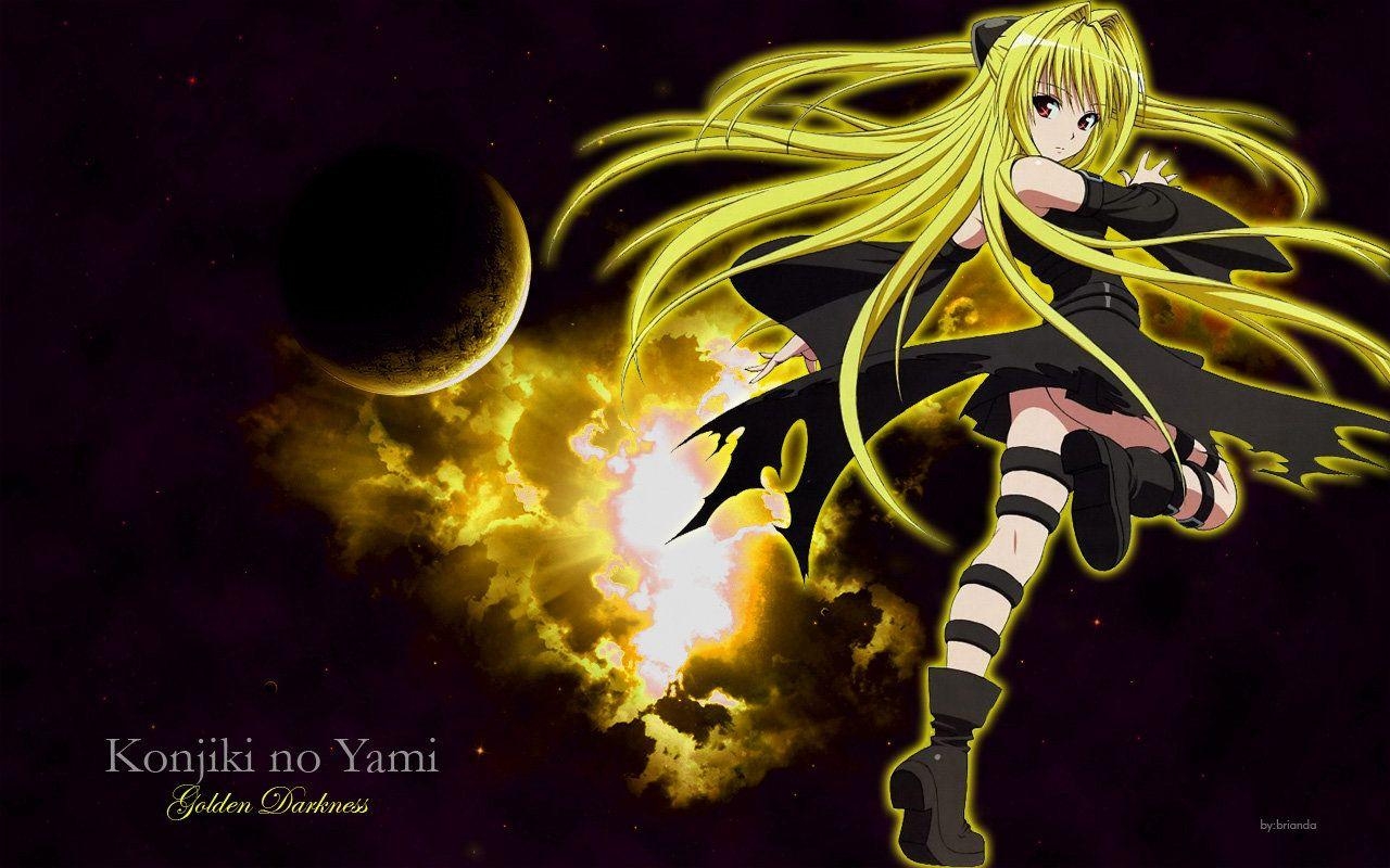 1280x800 Golden Darkness Wallpaper, Desktop