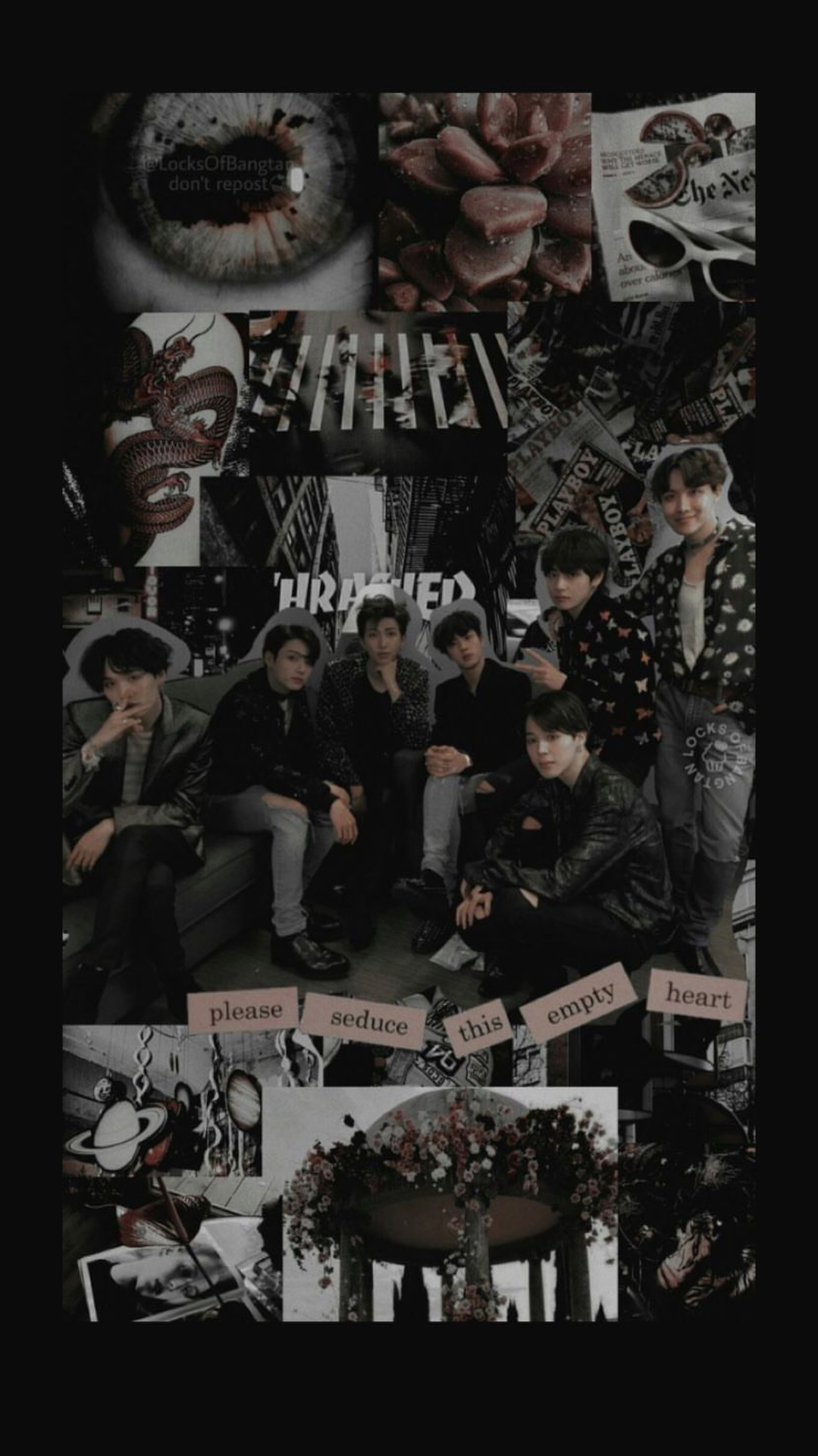 1080x1920 Dark aesthetic bts Wallpaper Download, Phone