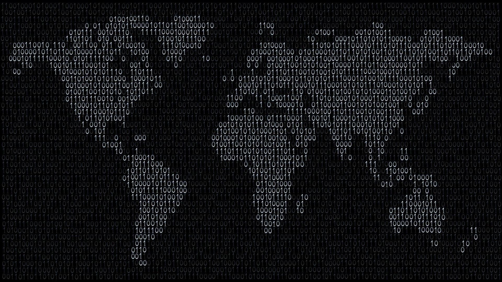 1920x1080 Programming World Map, HD Computer, 4k Wallpaper, Image, Desktop