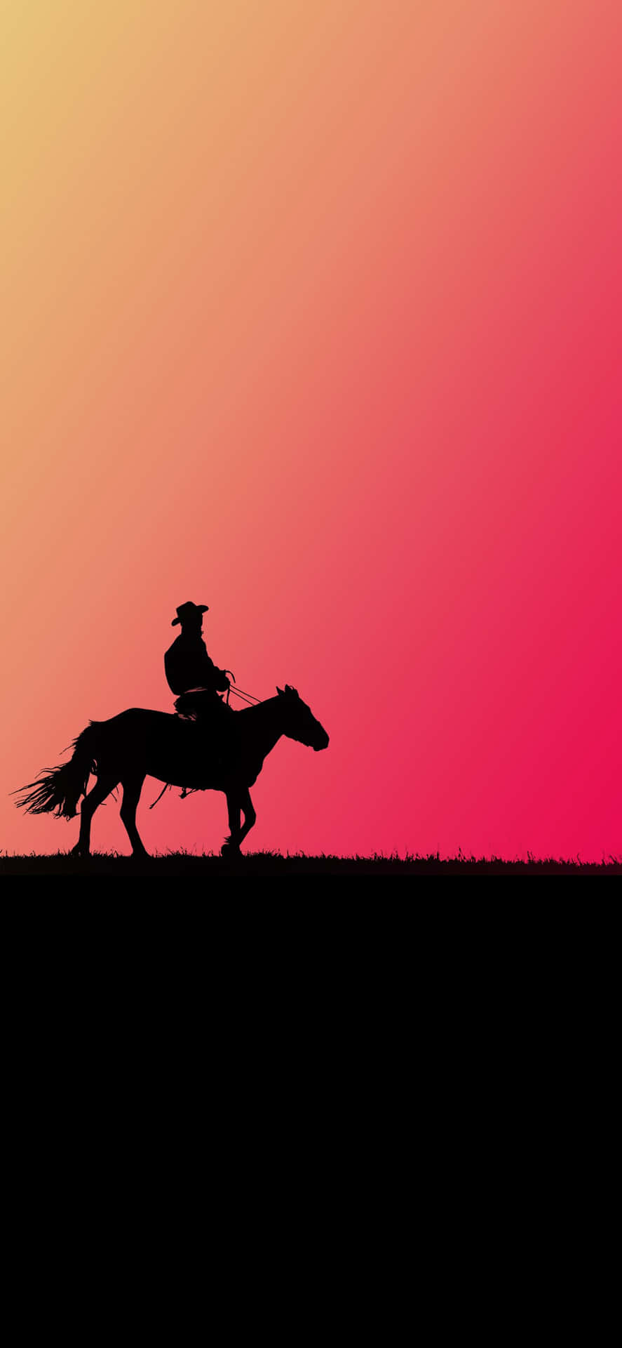 890x1920 Download Western Cowboy iPhone Wallpaper, Phone