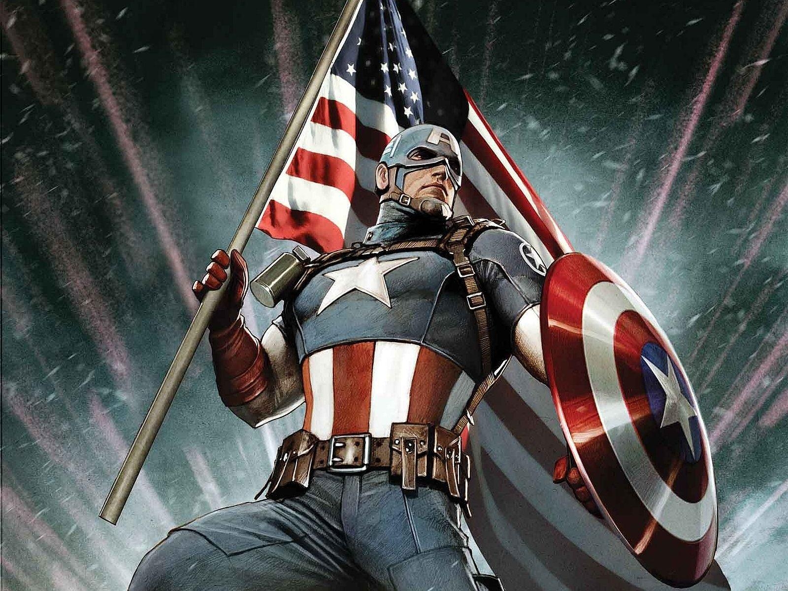 1600x1200 Captain America HD Wallpaper, Desktop