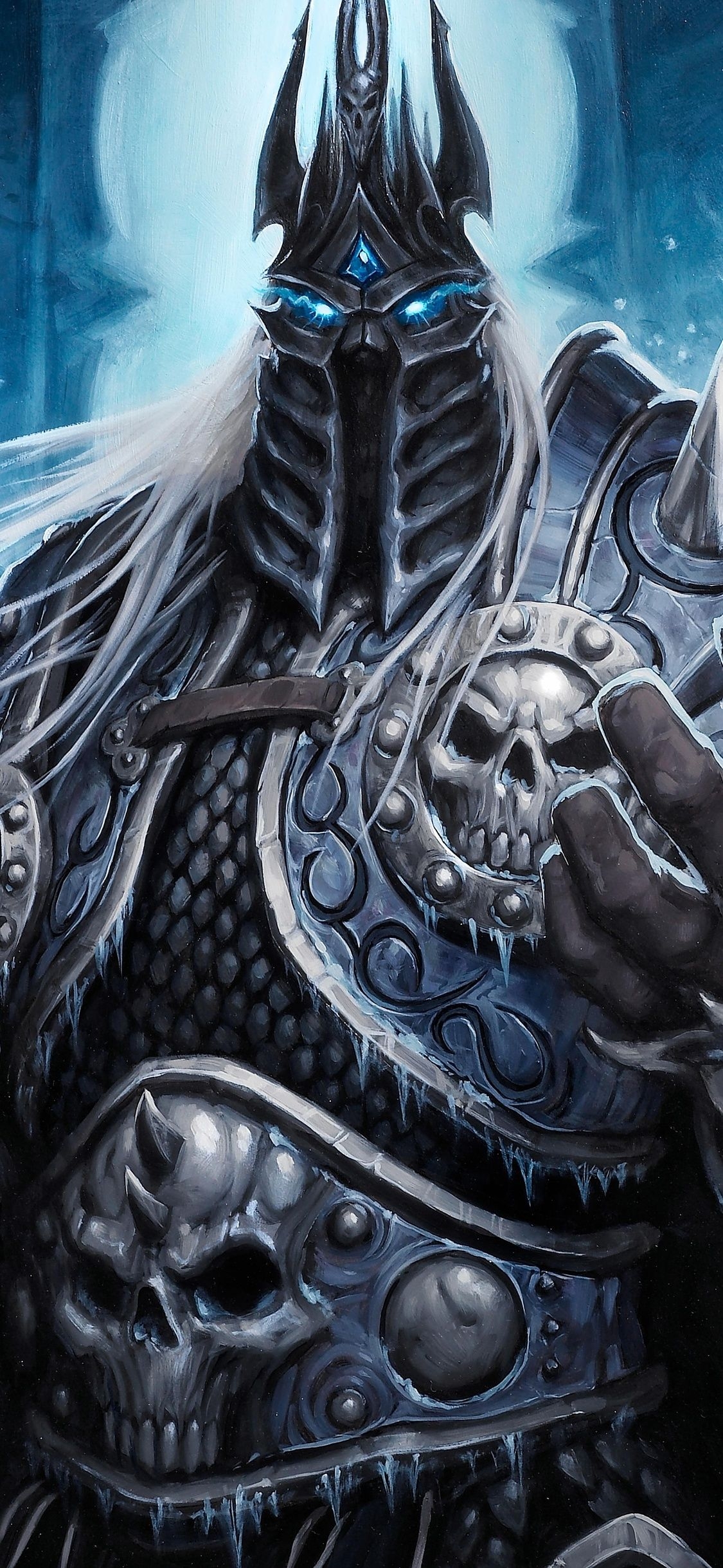 1130x2440 Lich King World Of Warcraft 4k 5k iPhone XS, iPhone iPhone X HD 4k Wallpaper, Image, Background, Photo and Picture, Phone