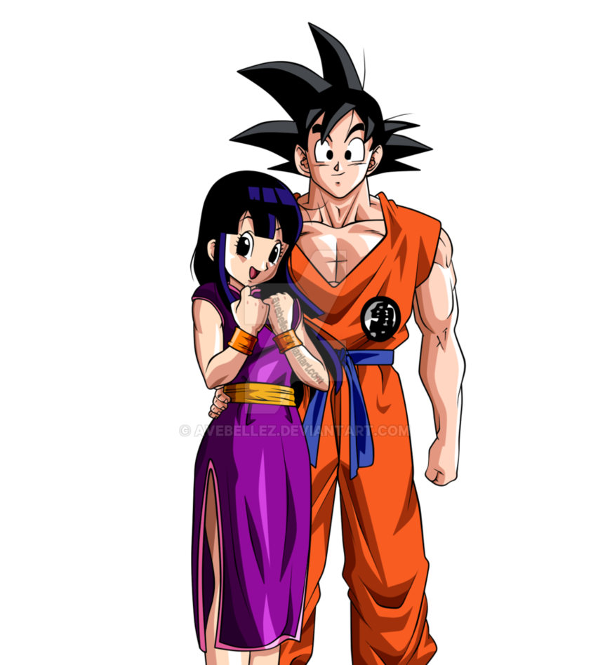 850x950 Download Free png Goku and Chichi, Phone