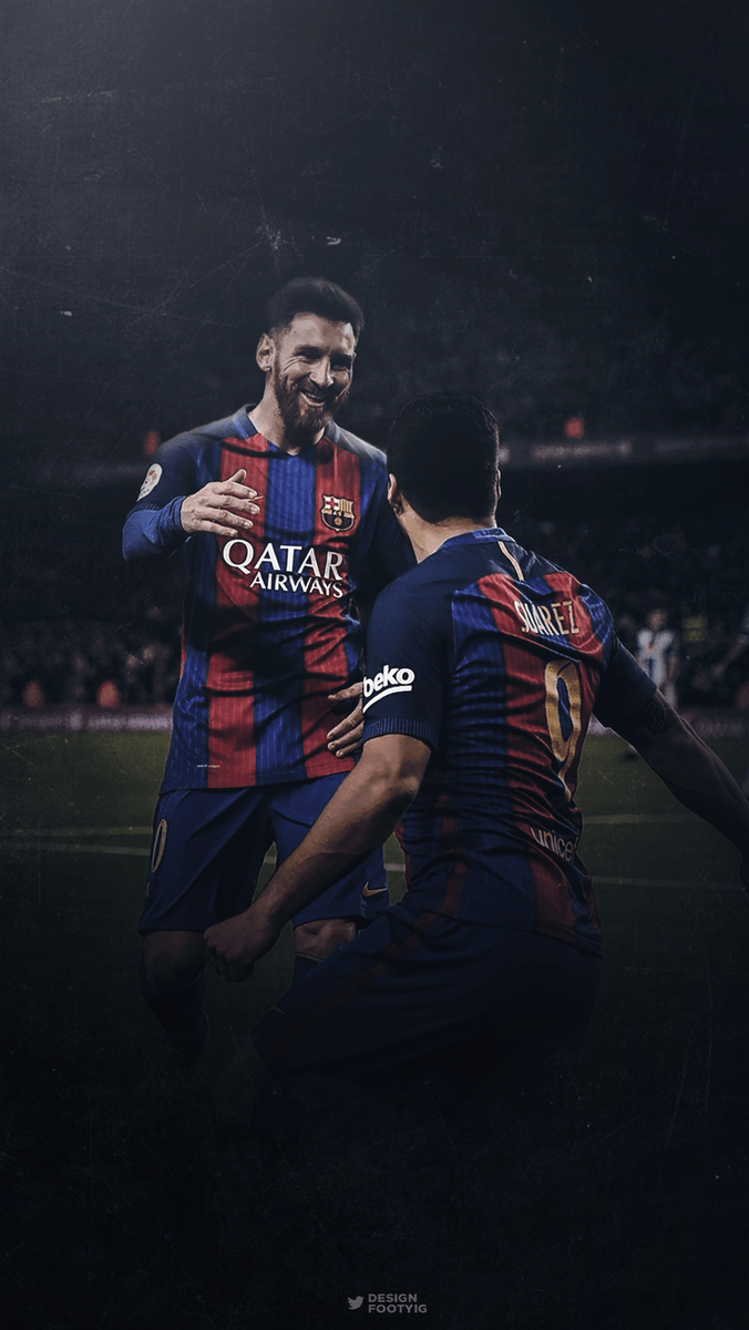 680x1200 Daniel #Messi & Luis #Suarez. #FCBarcelona, Phone