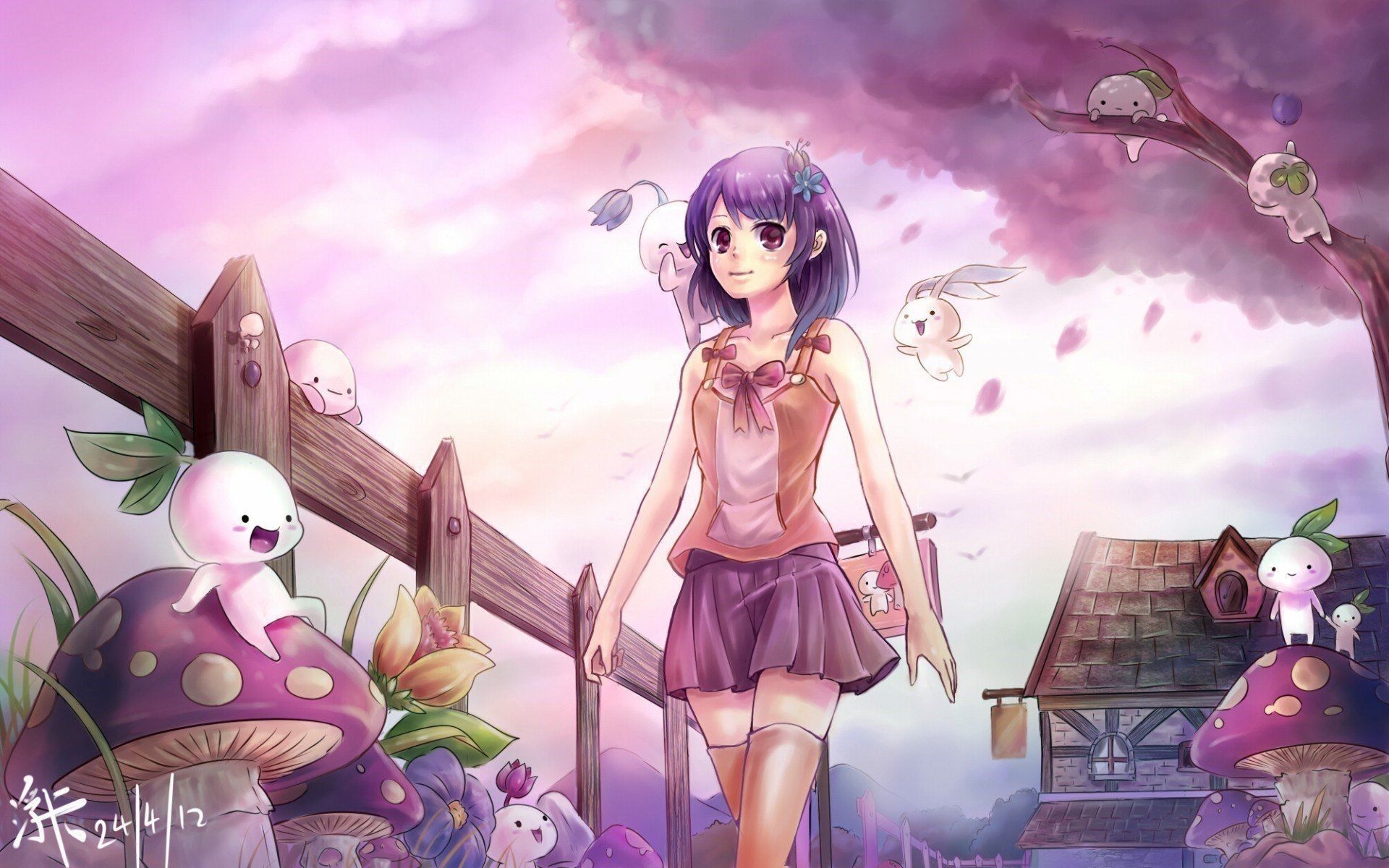 1920x1200 Kawaii Anime Wallpaper Desktop, Desktop