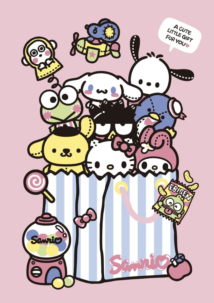 850x1200 Sanrio Characters. Hello kitty characters, Hello kitty iphone wallpaper, Hello kitty background, Phone