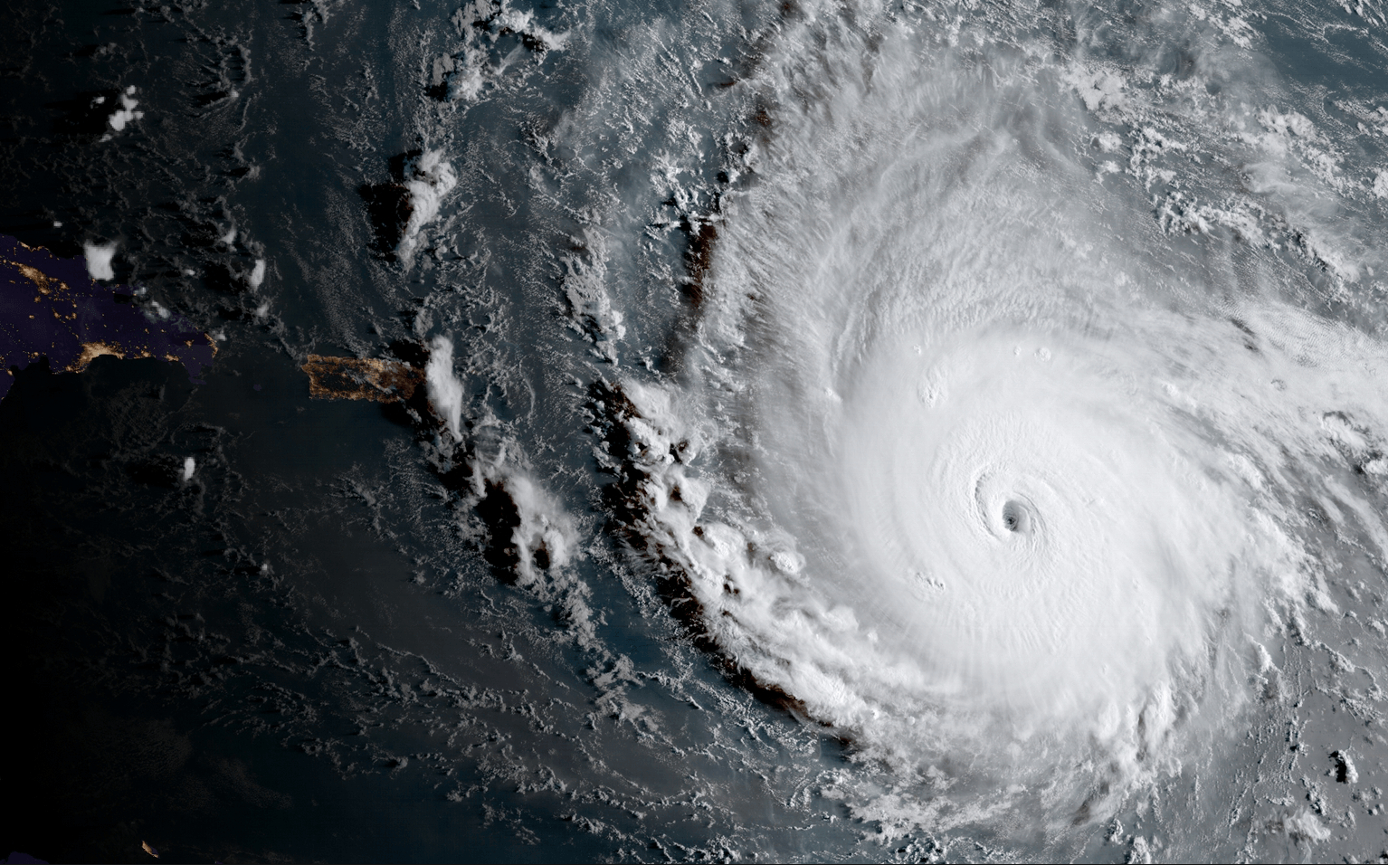 1540x960 Hurricane IRMA Satellite Image, Desktop