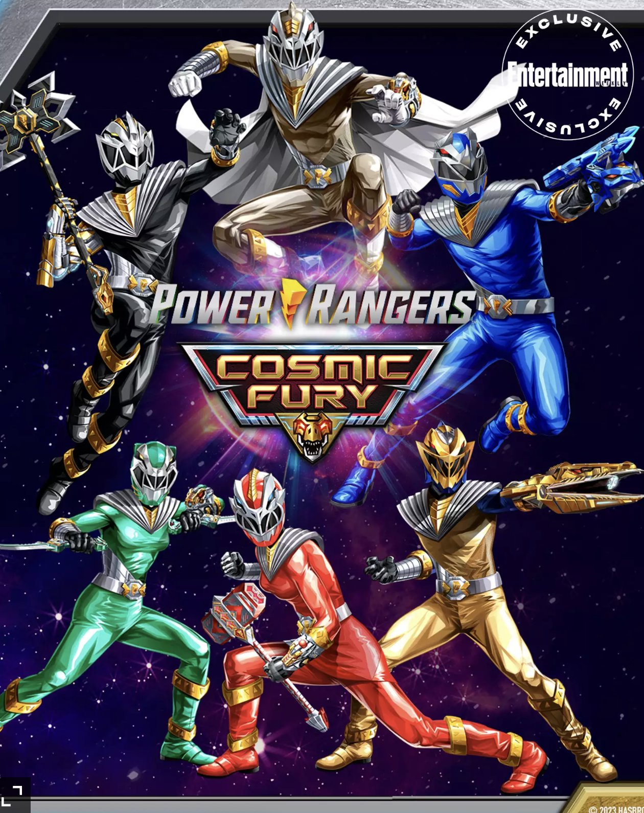 1260x1590 Power Rangers Cosmic Fury Full Team Suit Reveals!, Phone