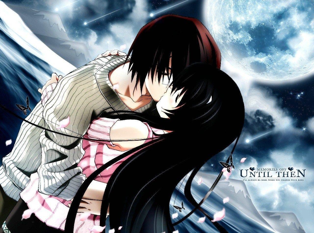 1280x950 Romantic Anime Kiss Wallpaper Free Romantic Anime, Desktop