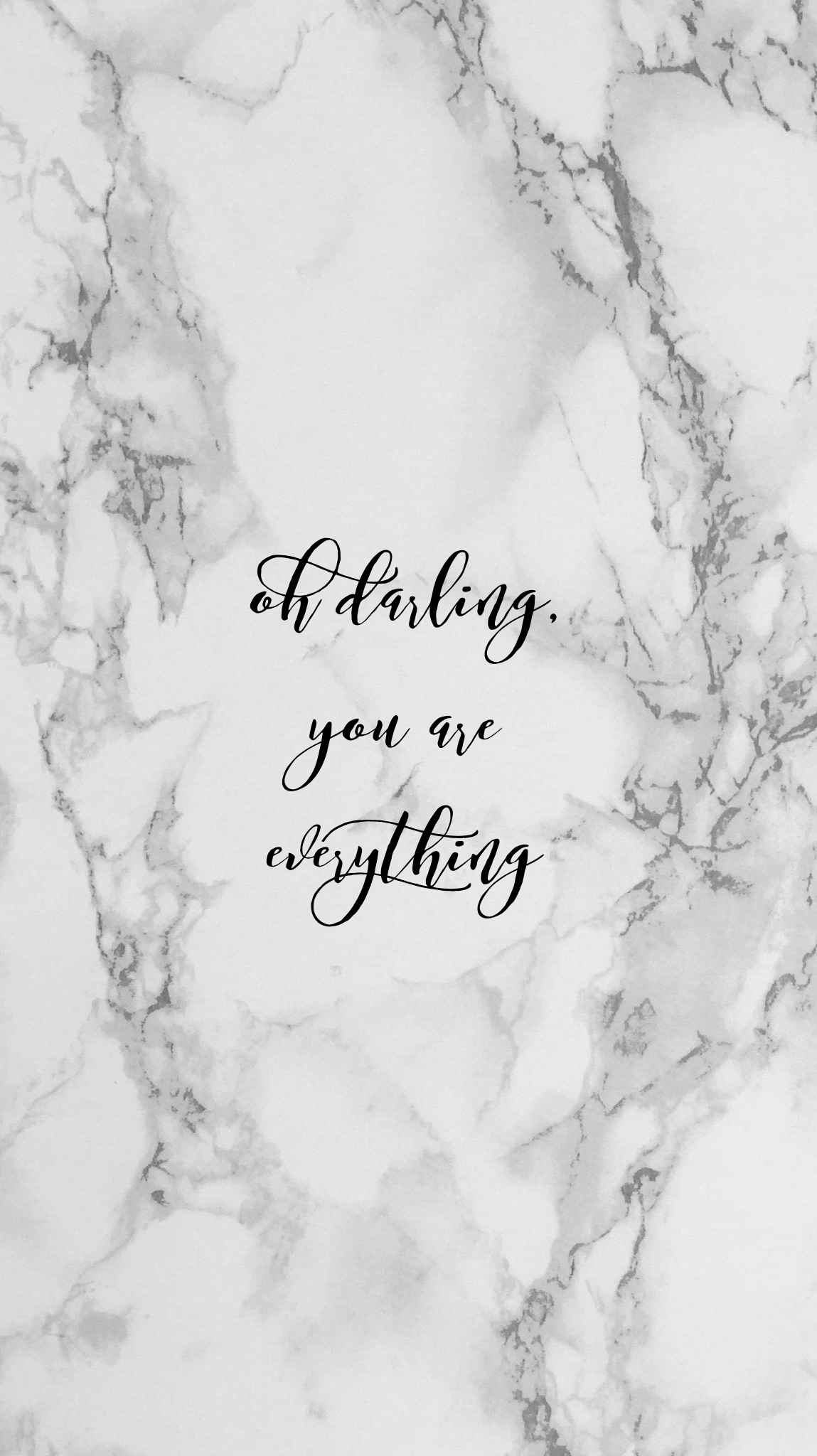 1150x2050 Pretty Positivity™ B W Marble #quote #iphone #wallpaper. Design, Phone