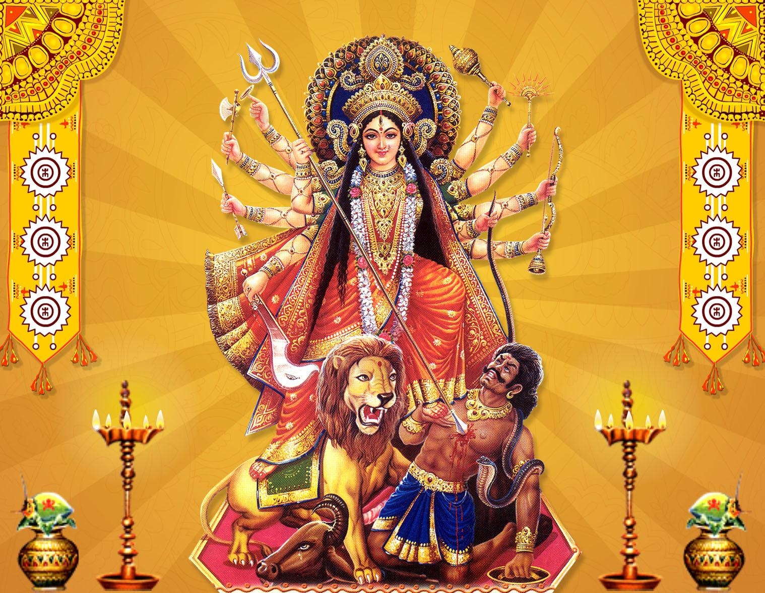 1520x1180 pic new posts: HD Wallpaper Durga Mata, Desktop