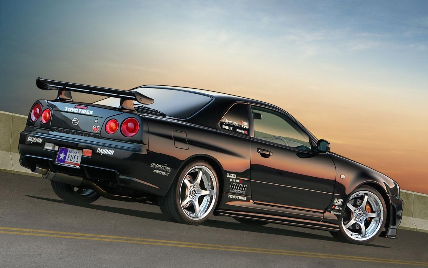 1440x900 Nissan Skyline GTR Wide, Desktop