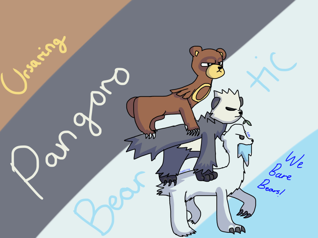 1030x770 Ursaring, Pangoro And Beartic We Bare Bears!, Desktop