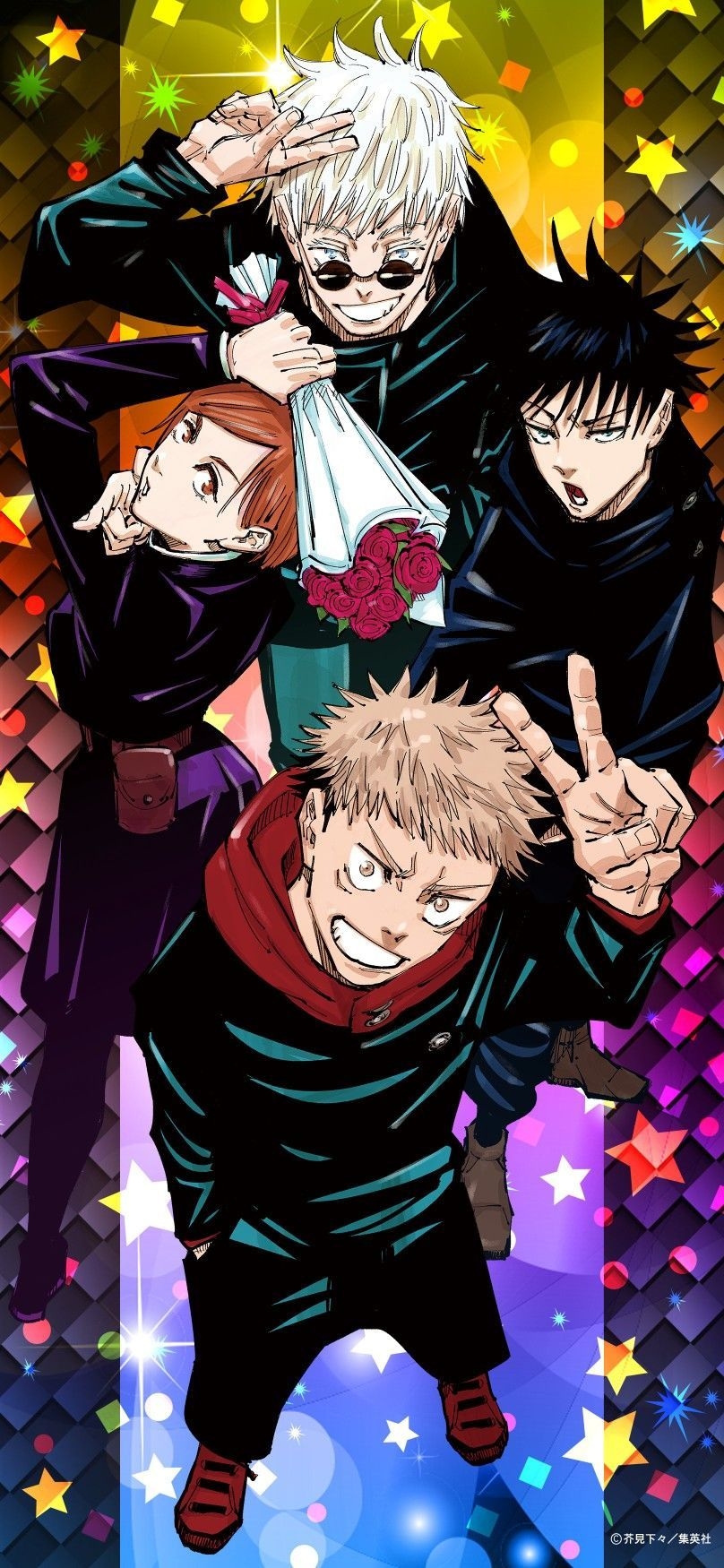 810x1750 Jujutsu Kaisen Wallpaper, Phone