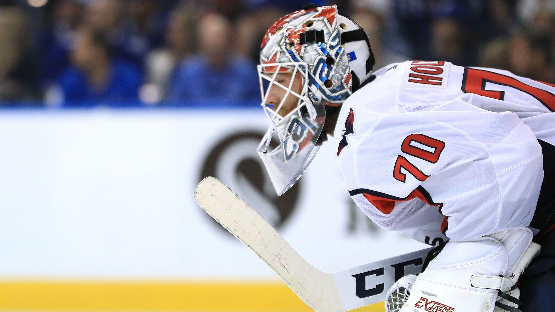 1920x1080 NHL playoffs 2018: Braden Holtby putting up sterling numbers again, Desktop