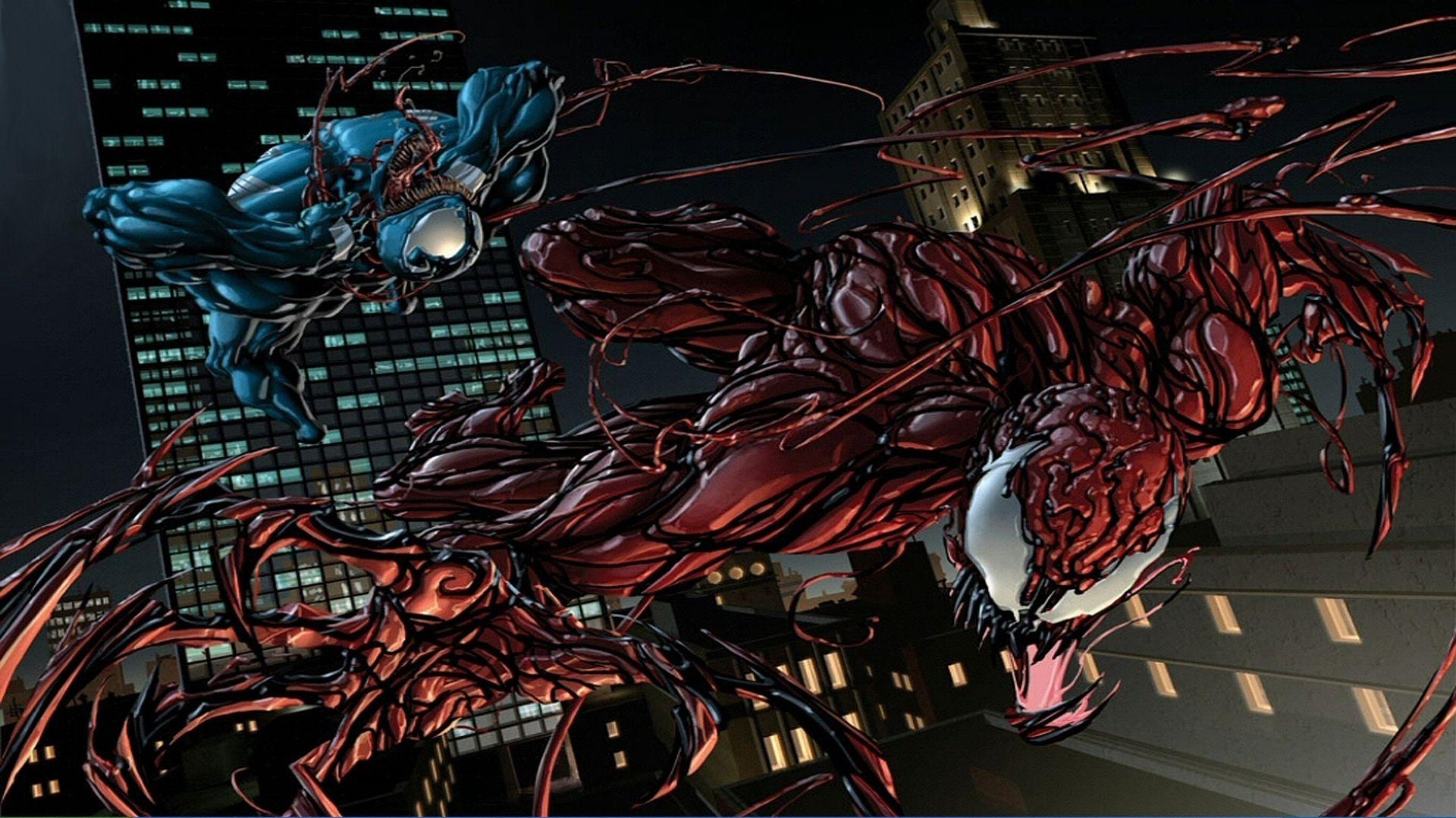 1920x1080 Venom vs Carnage HD Wallpaper and Background Image, Desktop