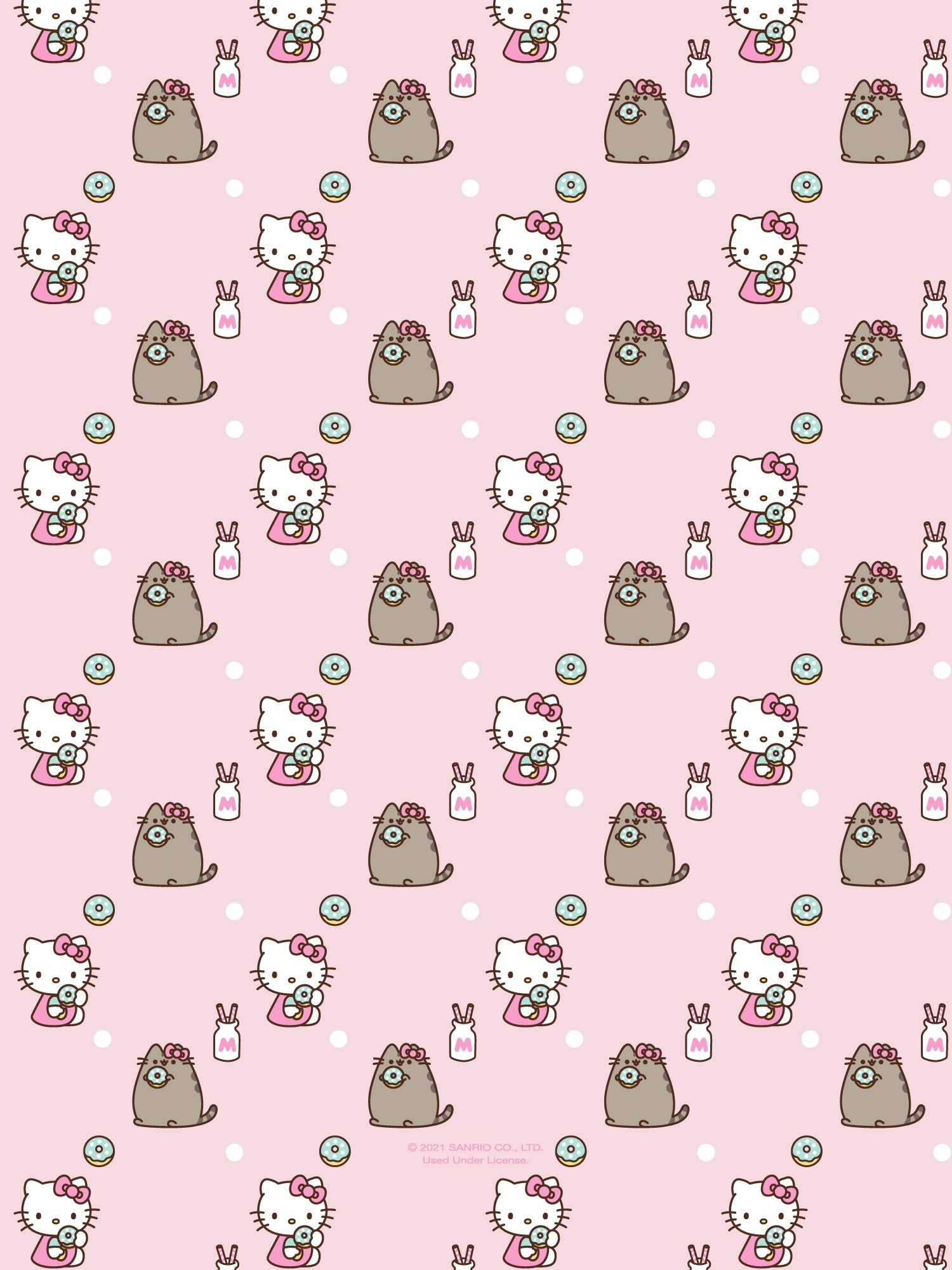 1500x2000 Hello Kitty x Pusheen, Phone