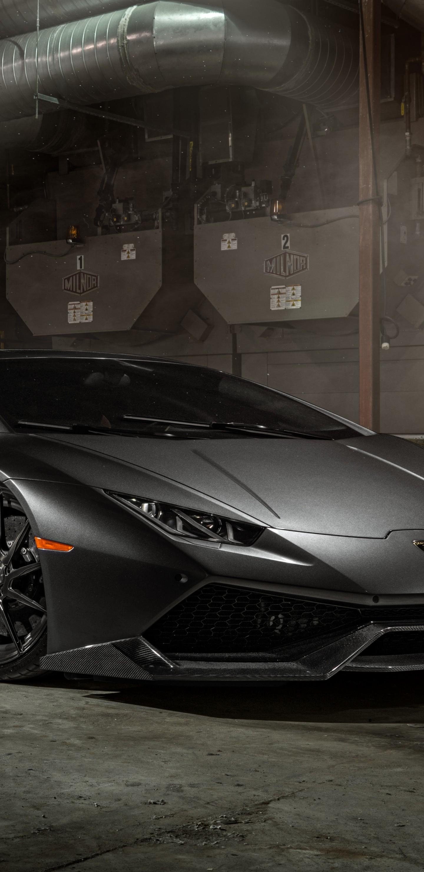 1440x2960 Download Wallpaper  Lamborghini, Pipeline, Black, Phone