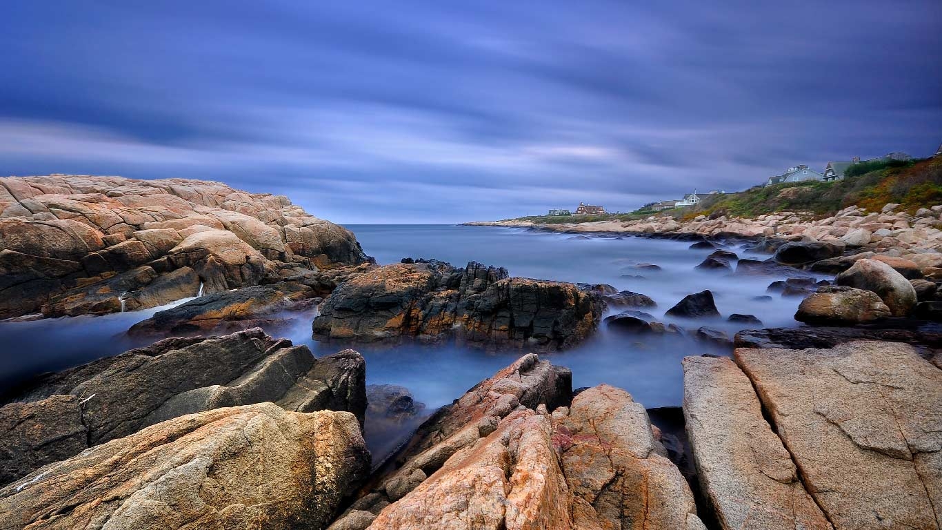 1370x770 Narragansett Bay, Rhode Island wallpaper, Desktop