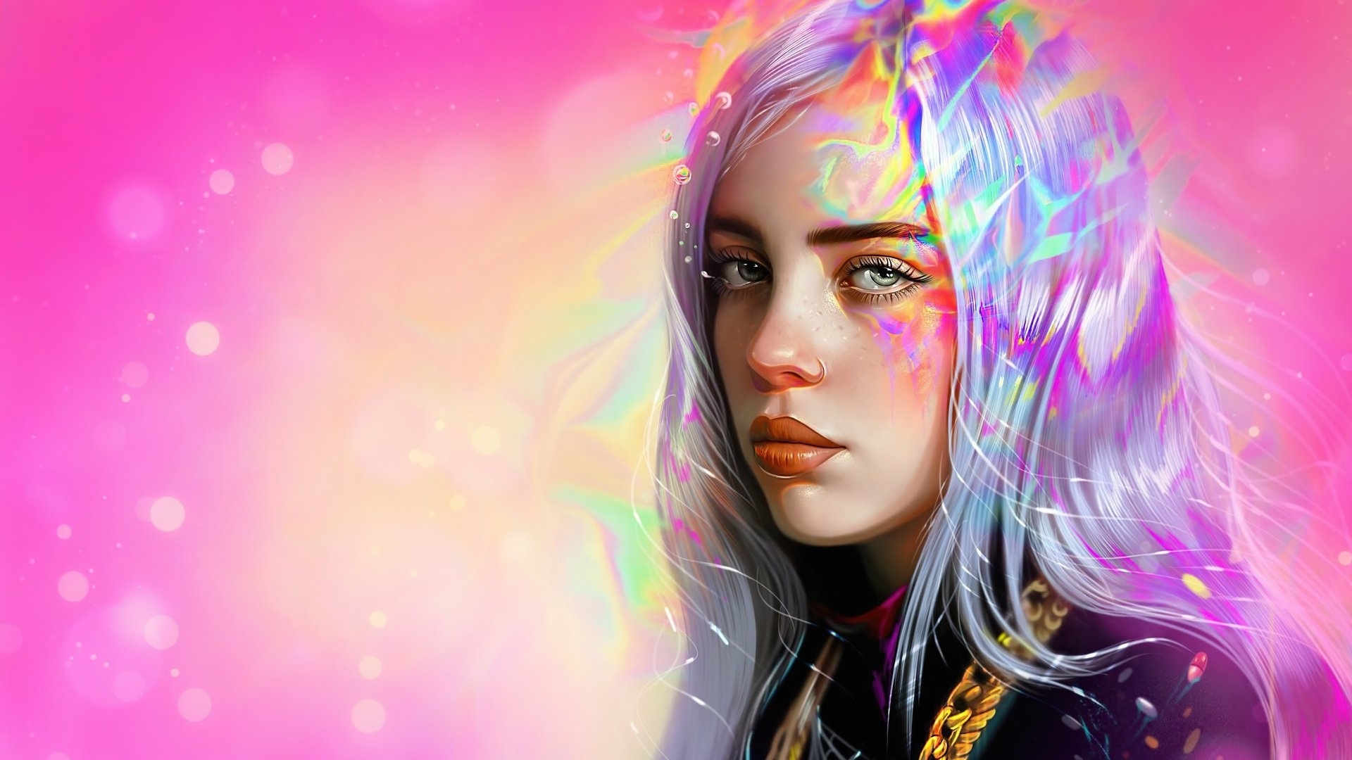 1920x1080 Billie Eilish wallpaper, Desktop