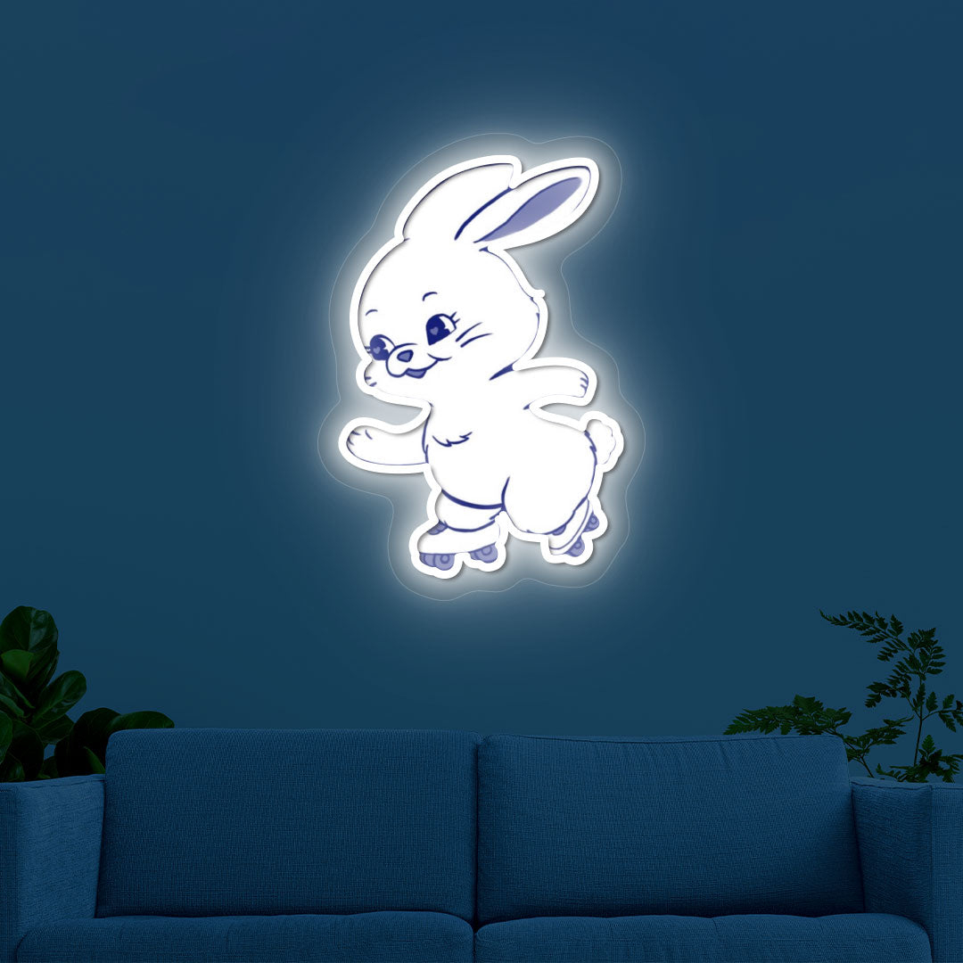 1080x1080 Newjeans Bunny Neon Artwork. CRAZY, Phone