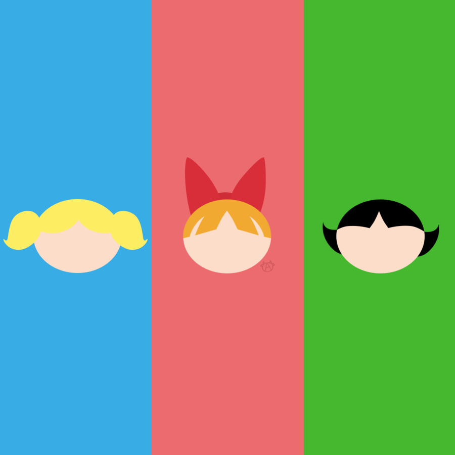 900x900 Powerpuff Girls, Phone