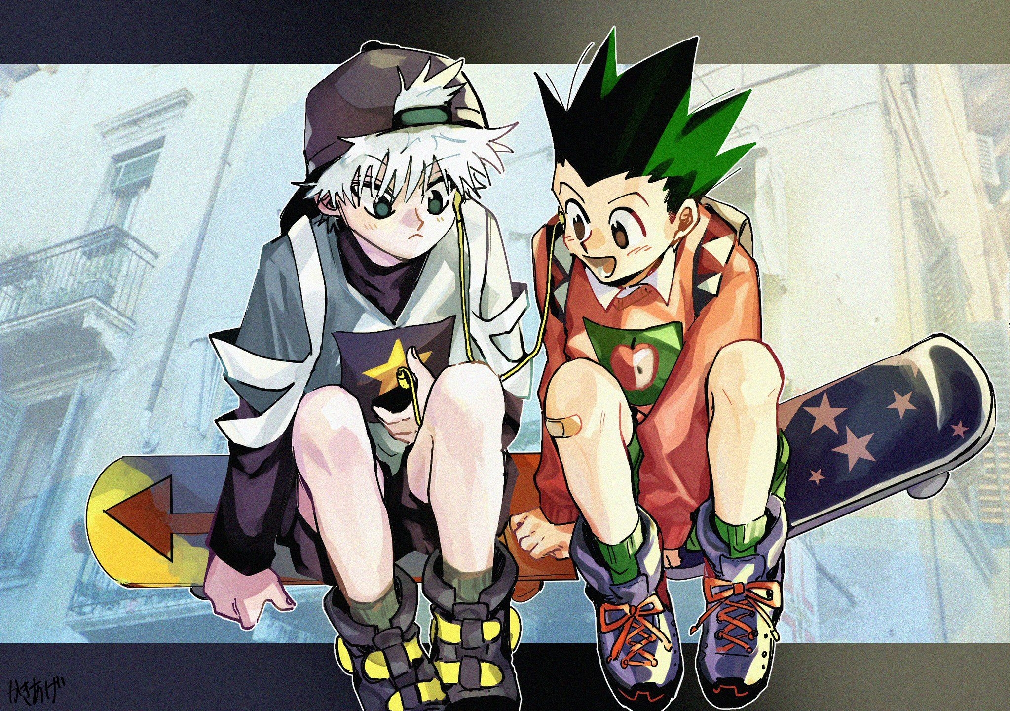 2050x1440 gon and killua x Hunter Wallpaper, Desktop