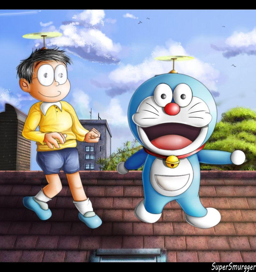 900x960 Nobita And Doraemon, Phone