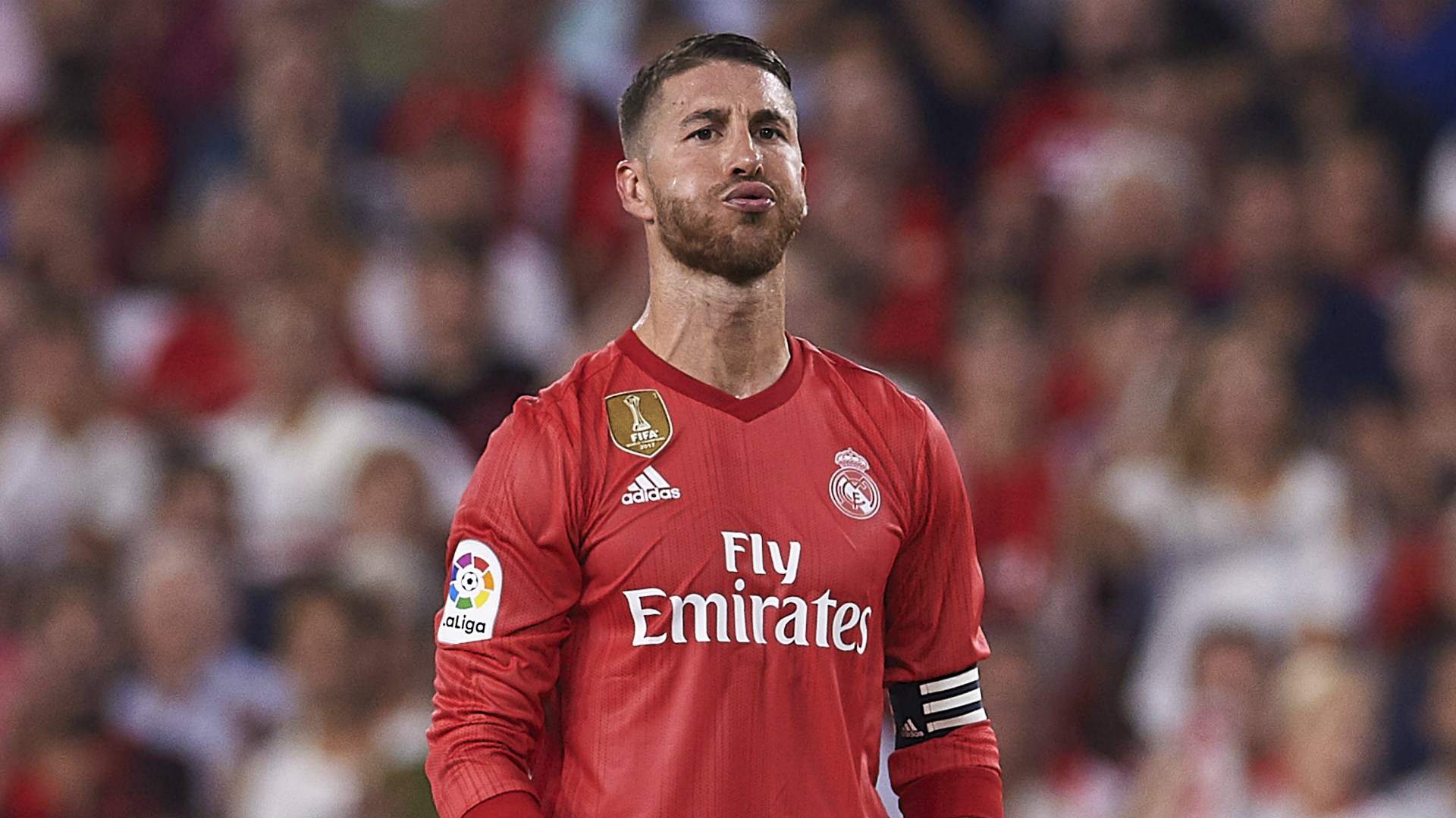 1920x1080 Real Madrid Skipper Ramos Requires Rest, Says Lopetegui. LA LIGA, Desktop