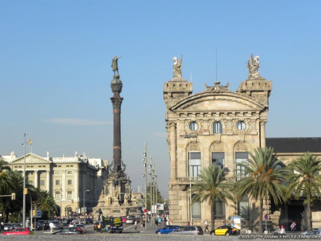 1030x770 christopher columbus: NEW CHRISTOPHER COLUMBUS STATUE BARCELONA, Desktop