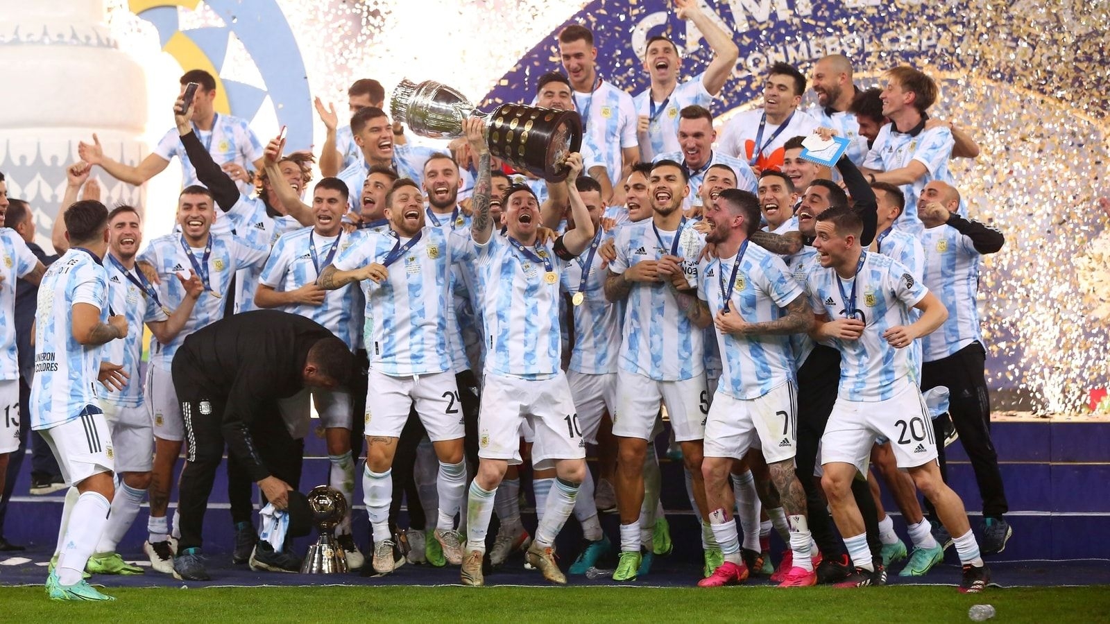 1600x900 Copa America Final Argentina Beat Brazil 1 0: Di Maria Goal Gives Messi & Argentina First Copa America Title Since 1993, Desktop