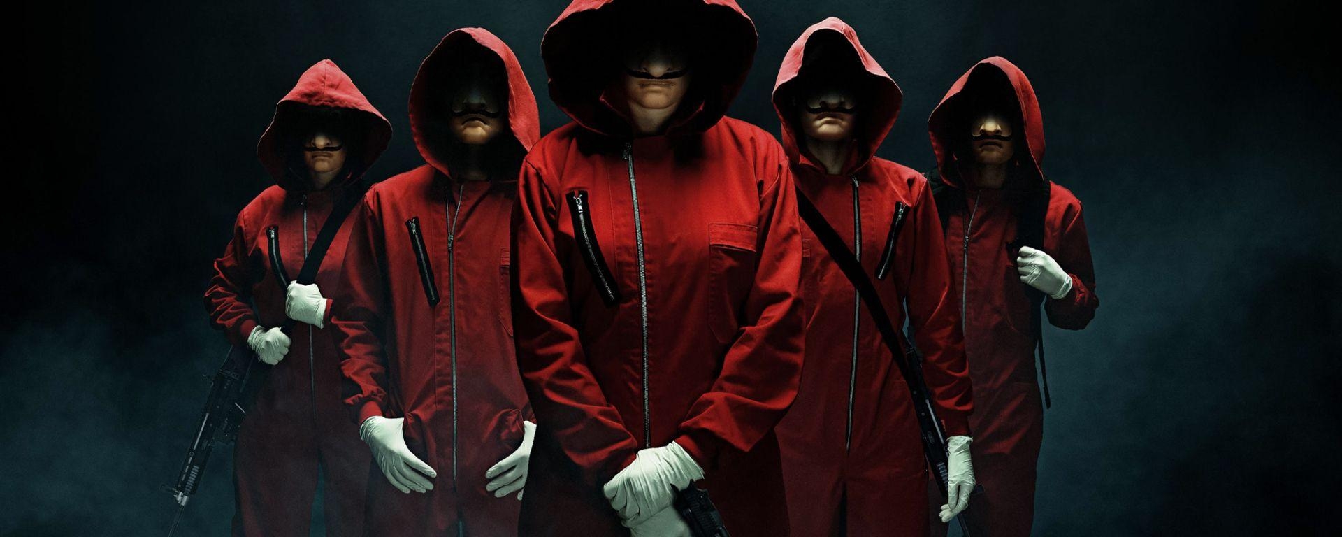 1920x770 Money Heist Wallpaper Free Money Heist Background, Dual Screen