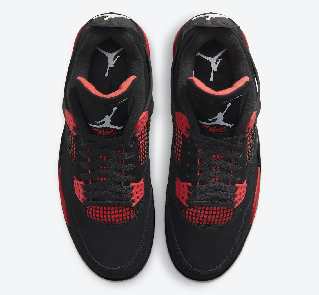 1100x1020 Jordan 4 Retro Red Thunder, Desktop