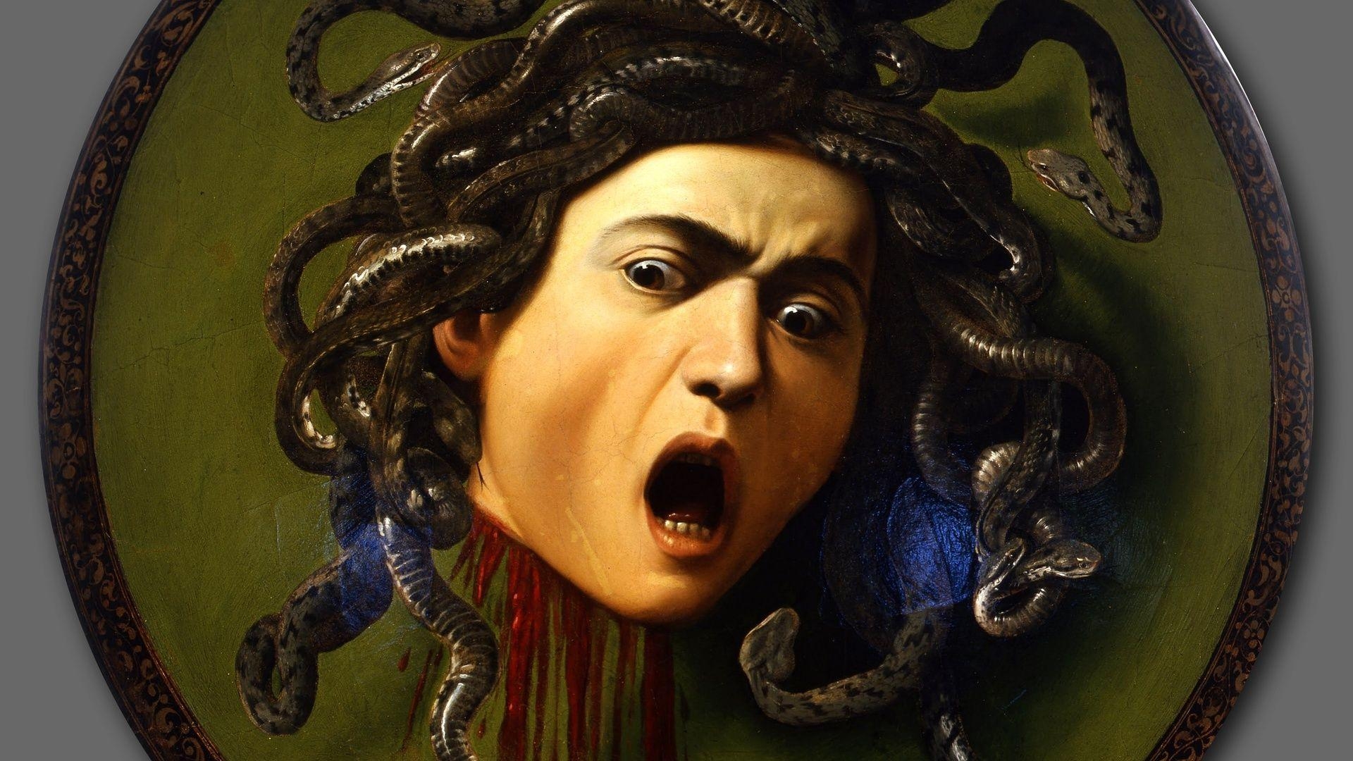 1920x1080 Caravaggio Art, Medusa Caravaggio, Caravaggio, Arts, Desktop