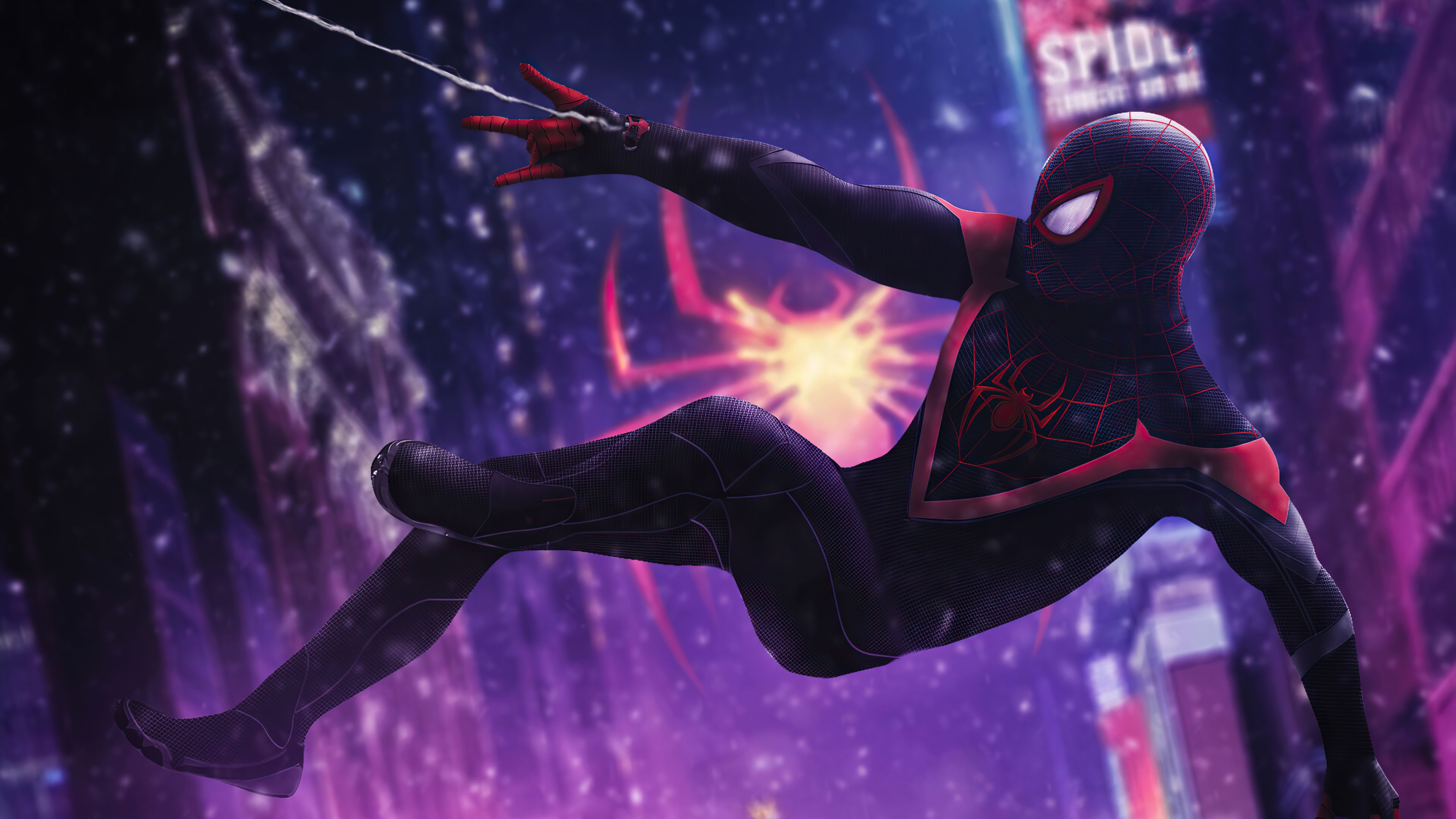 3840x2160 Spider Man Miles Morales 4k HD Superheroes, 4k Wallpaper, Image, Background, Photo and Picture, Desktop