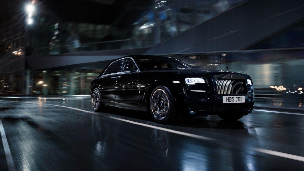 1280x720 Wallpaper Rolls Royce Wraith Black Badge, Geneva Auto Show 2016, Desktop