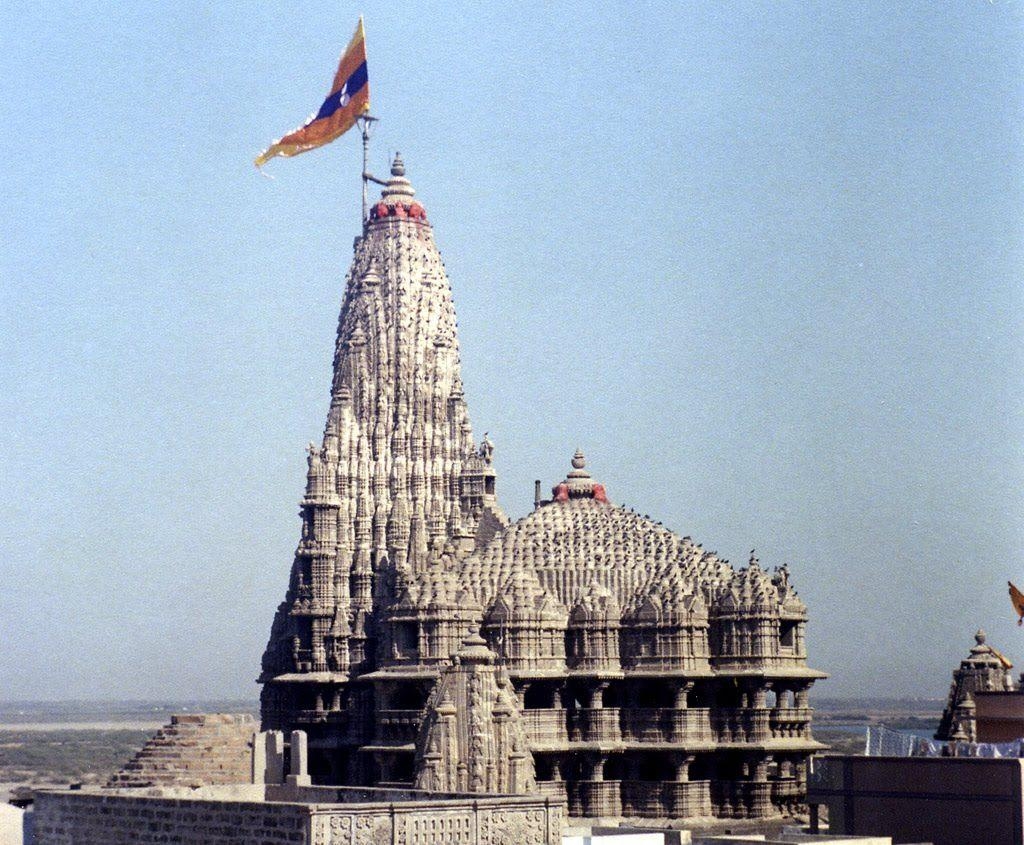 1030x850 Dwarkadhish Temple HD Wallpaper Mandir Of Lord Krishna. Temple, Beautiful places to travel, Krishna temple, Desktop