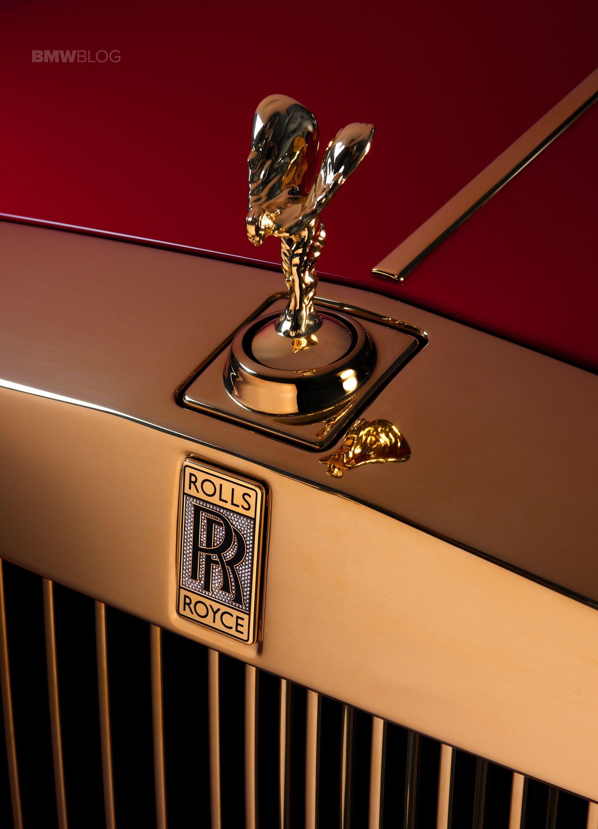 1920x2660 Rolls Royce Phantom: Golden Bespoke Models For China. Rolls, Phone