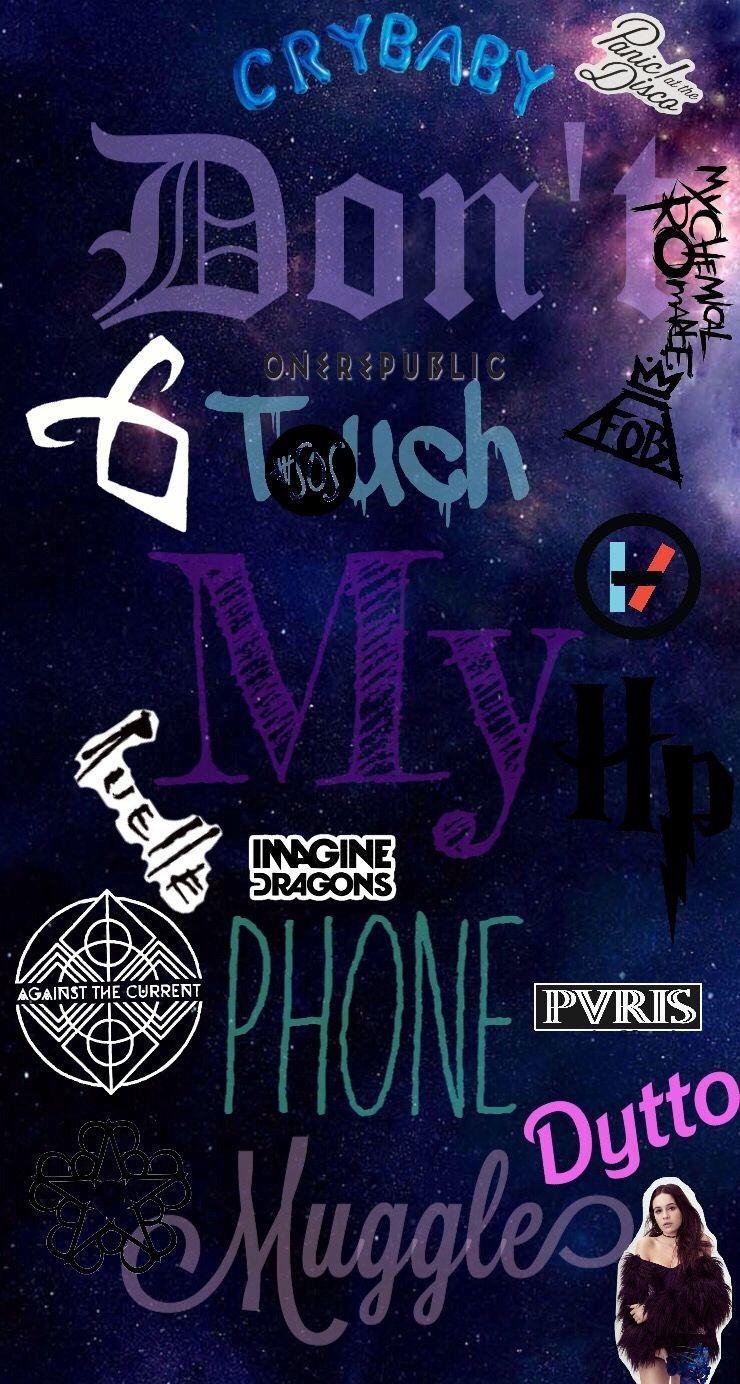 740x1390 Don't Touch My Phone Muggle Wallpaper Background Freeto, Phone