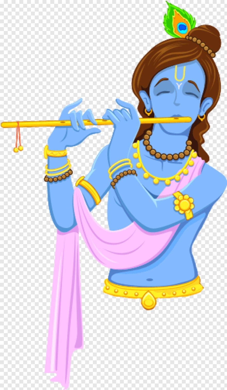 880x1510 Krishna Image HD Dancing On Kaliya Naag, Transparent Png PNG Image, Phone