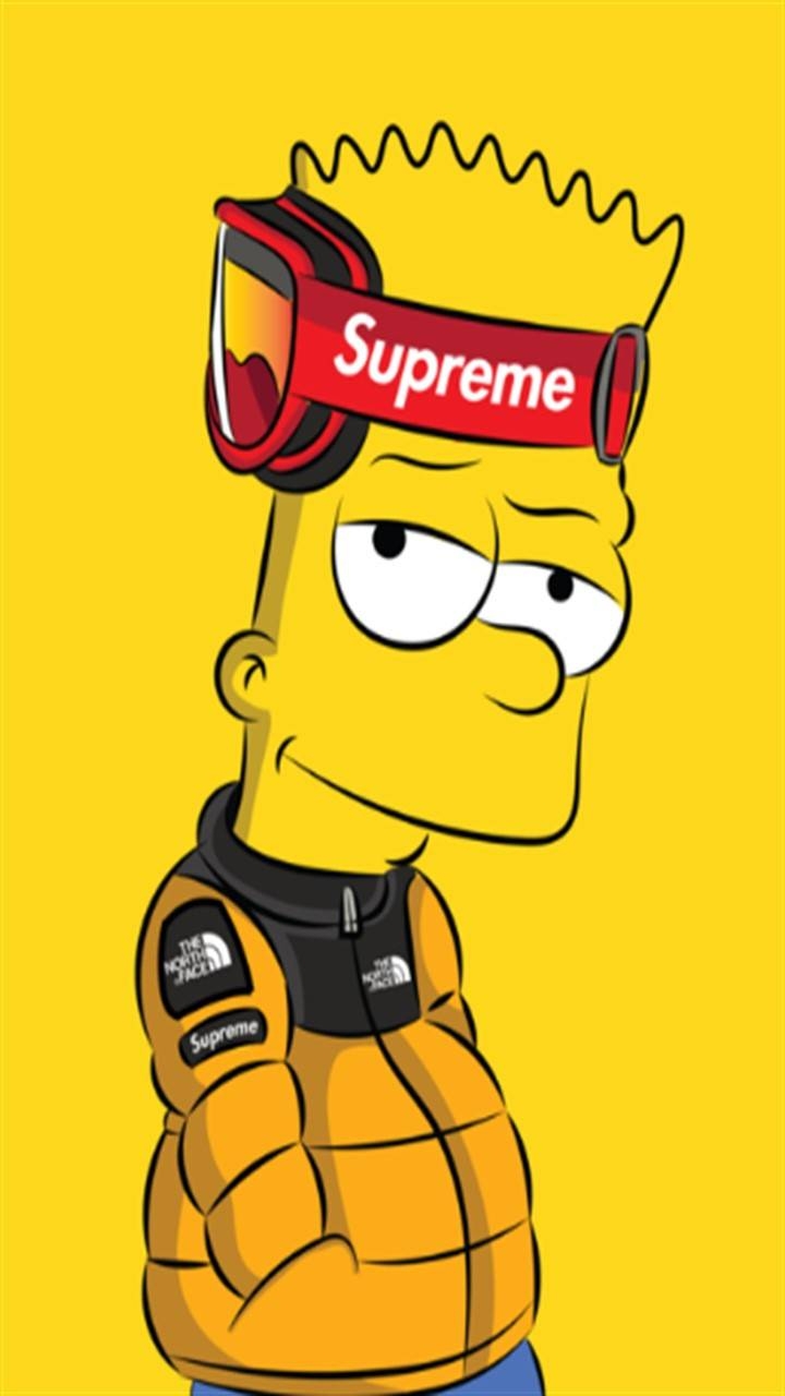 720x1280 Cool Supreme Wallpaper Cartoon, Phone