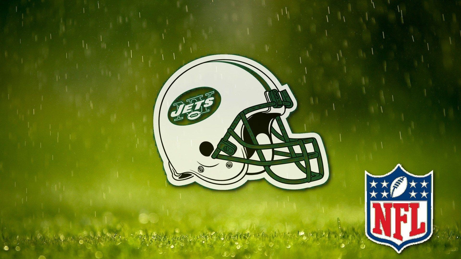 1920x1080 nfl ny jets helmet on field grass wallpaper, Desktop