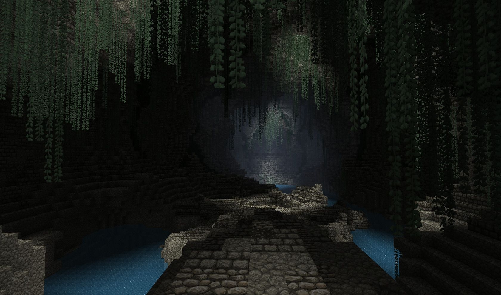 1680x990 Minecraft Cave Wallpaper Free Minecraft Cave Background, Desktop