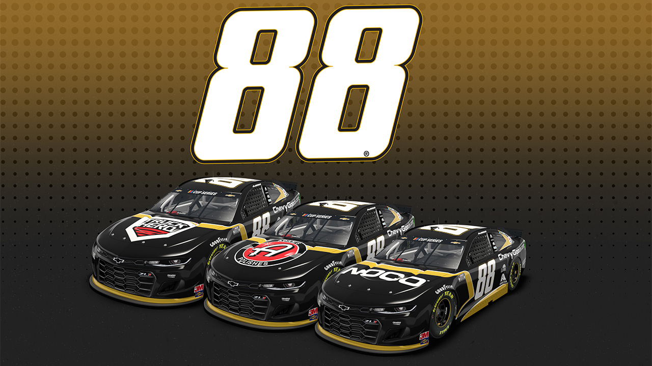 1280x720 Alex Bowman No. 88 Paint Schemes, Desktop