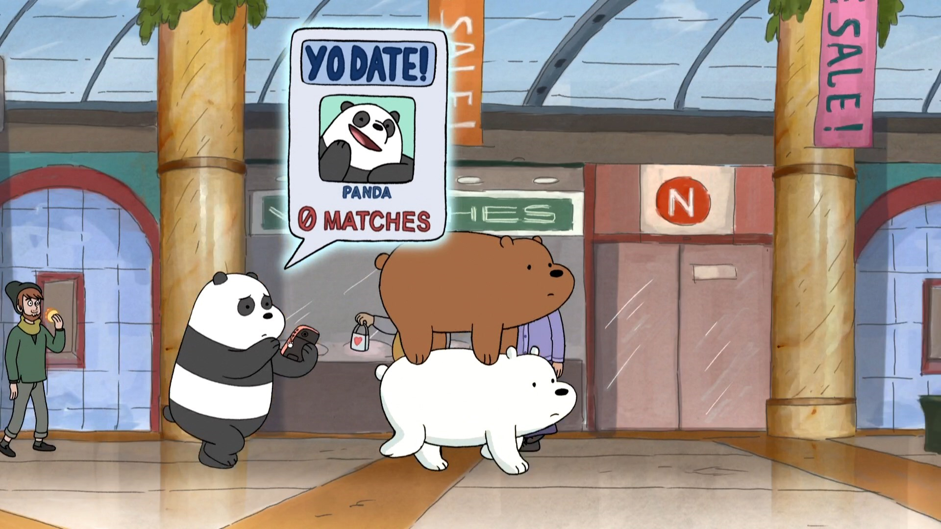 1920x1080 Wallpaper, We Bare Bears, cartoon, Desktop