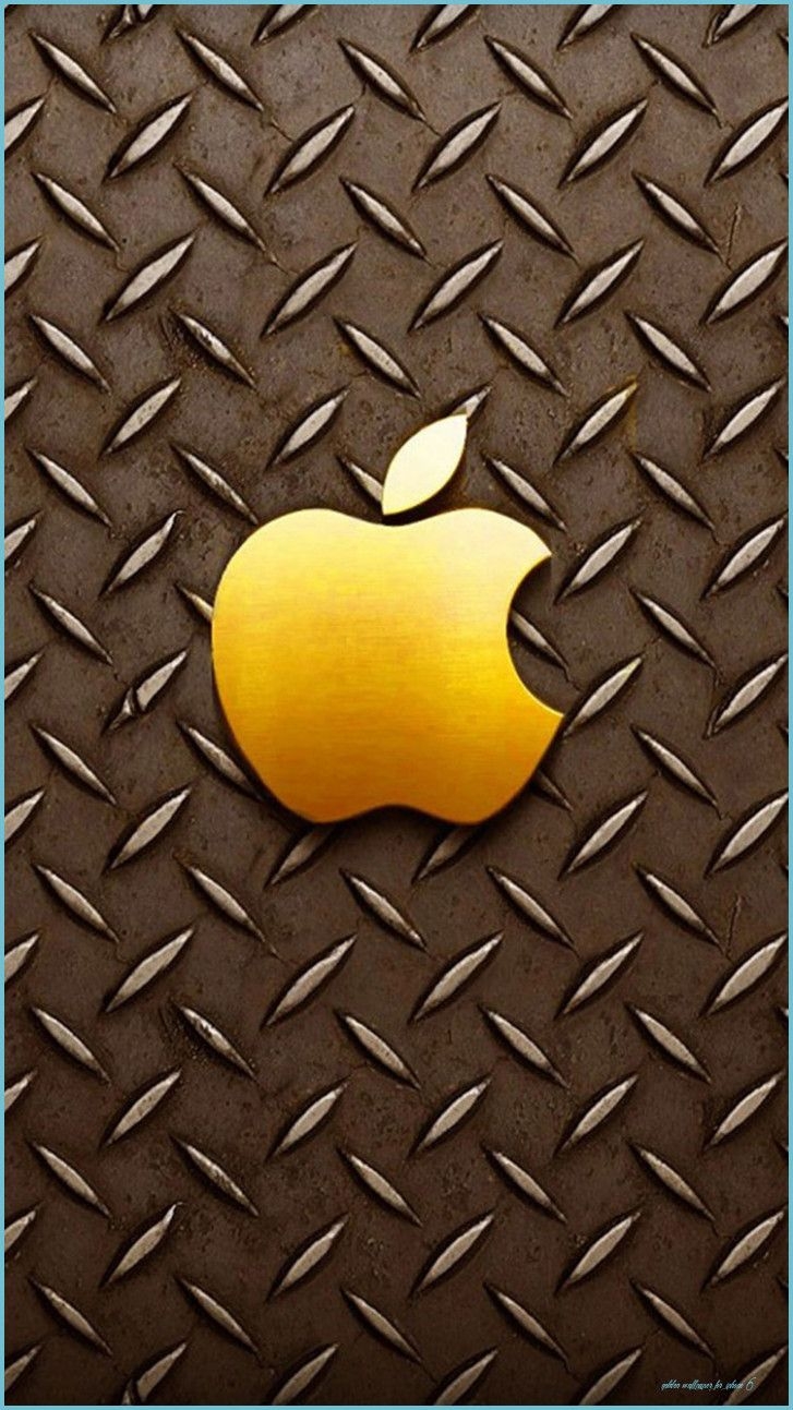 730x1300 Gold Apple Logo iPhone 12 Wallpaper HD Wallpaper For Wallpaper For iPhone 6, Phone